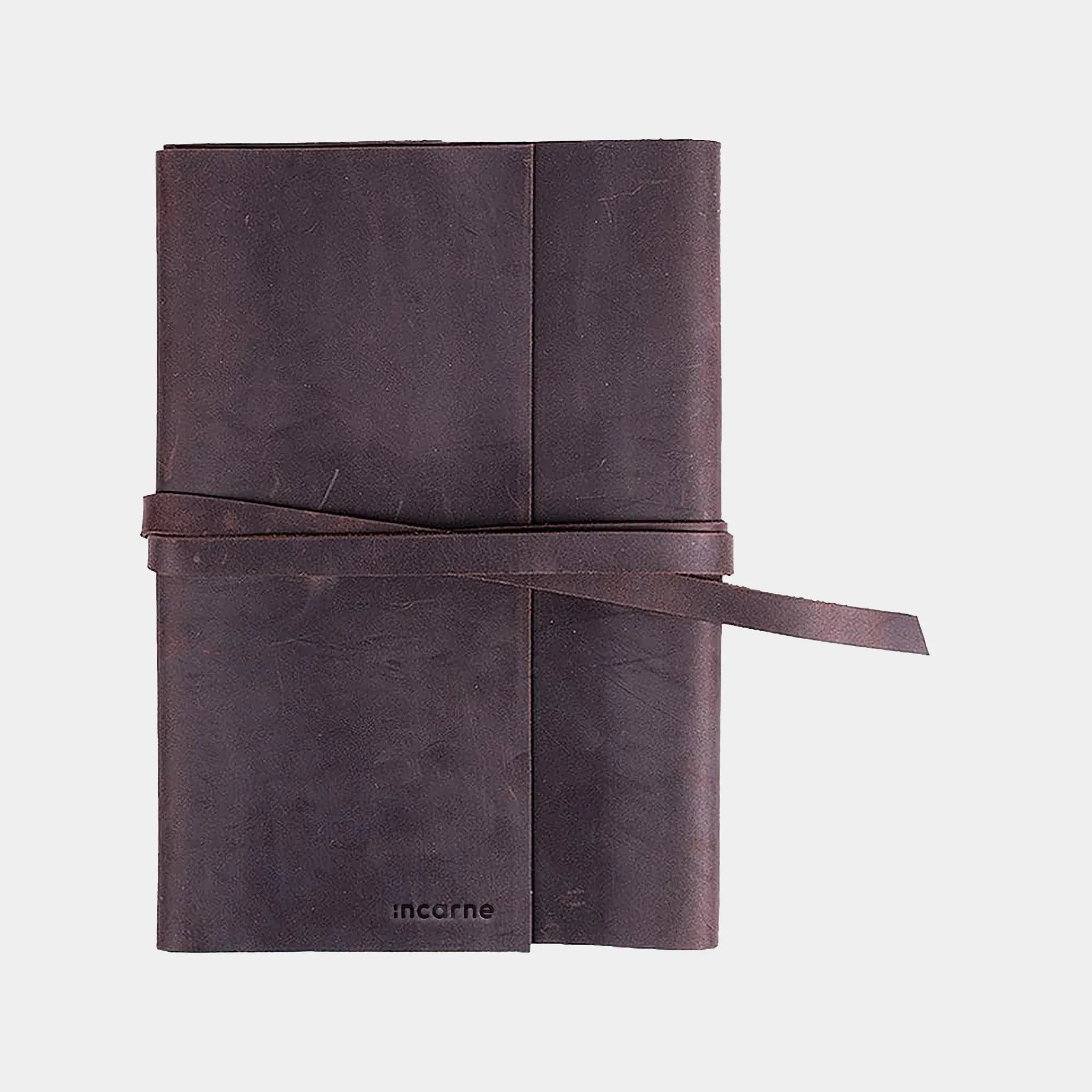 Коричнева обкладинка Accent з натуральної шкіри, універсальний подарунок для колег та партнерів