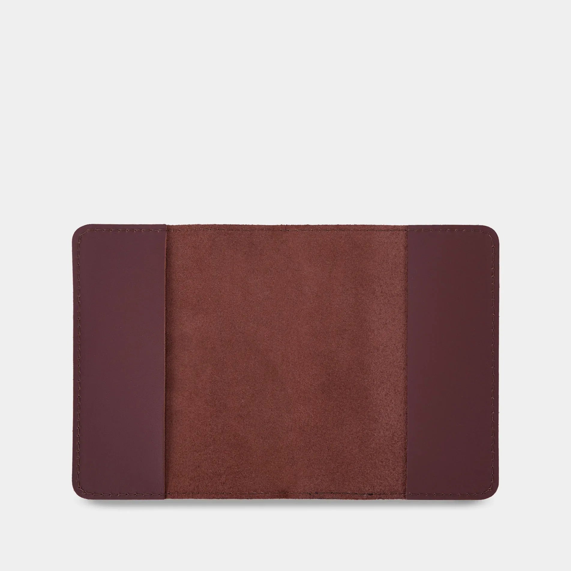 Чохол для паспорта Bali з натуральної коричневої шкіри, щільно прилягає до документа, стриманий класичний стиль