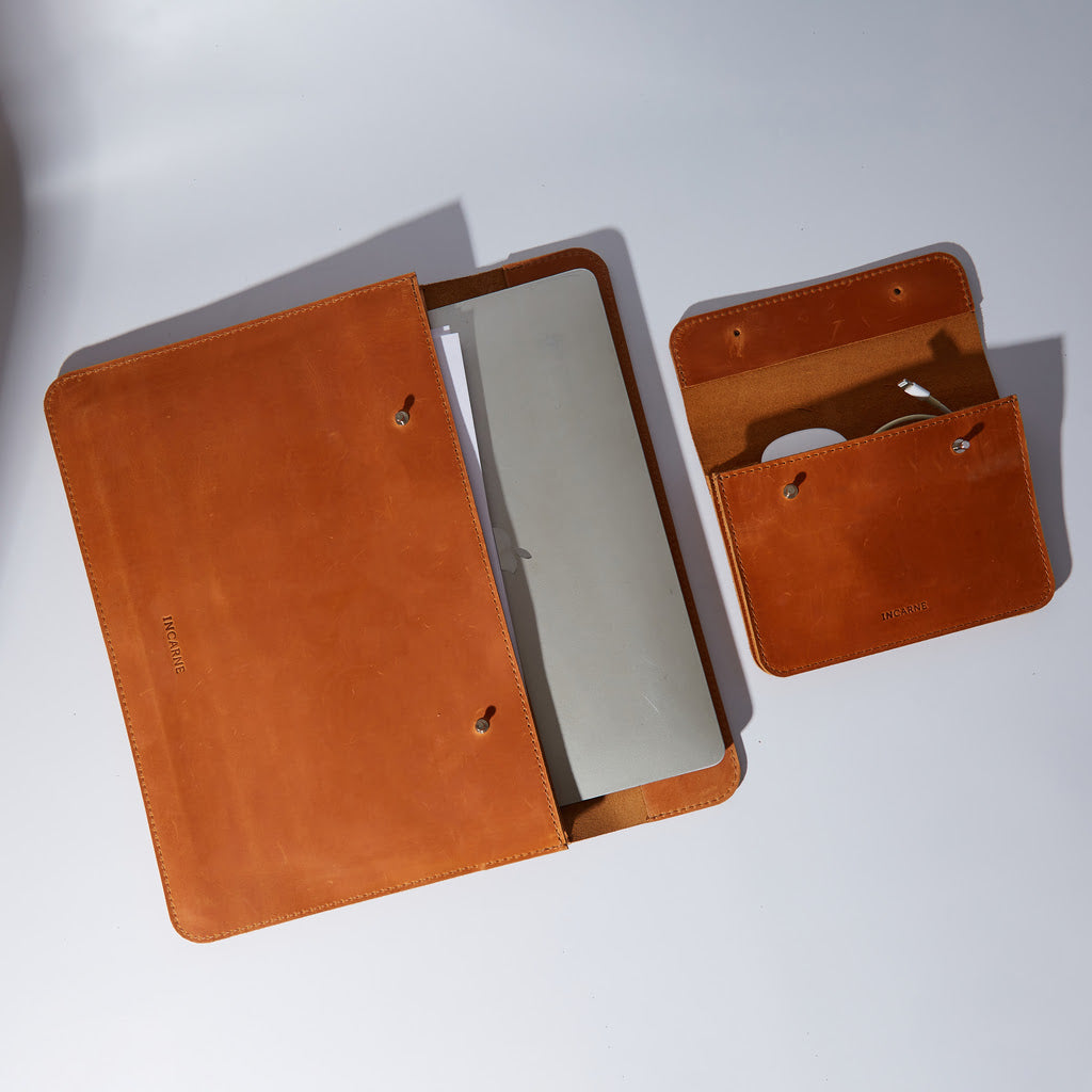 Подарунковий набір: чохол для ноутбука «Ніт» Neat + органайзер для проводів «Кіп» Keep