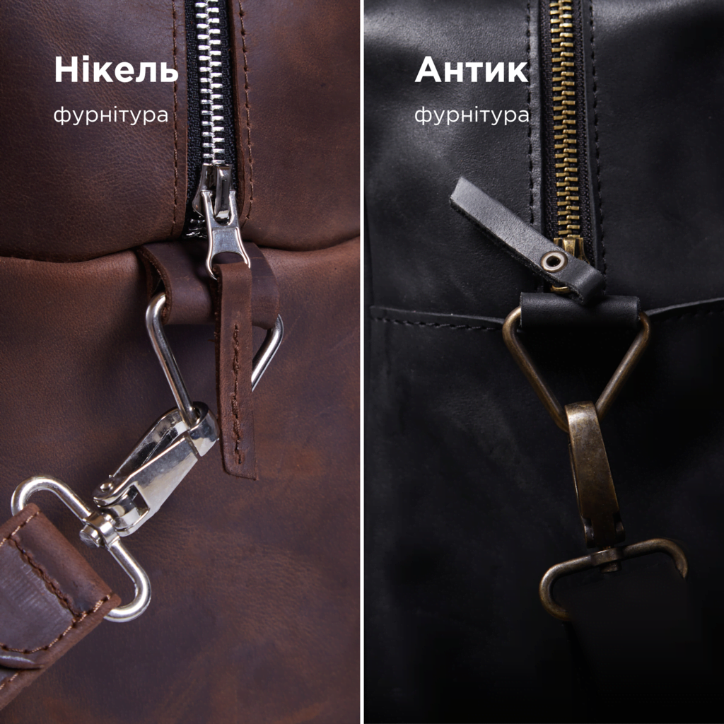 Шкіряна сумка для повсякденного використання та подорожей «Нью Тревелер» New Traveler