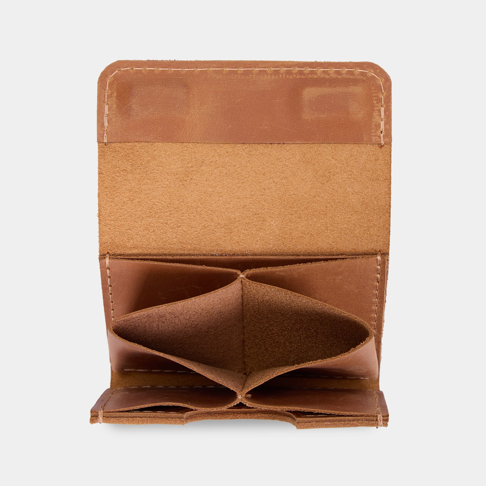 Гаманець Lean, коньяк (вінтажний)