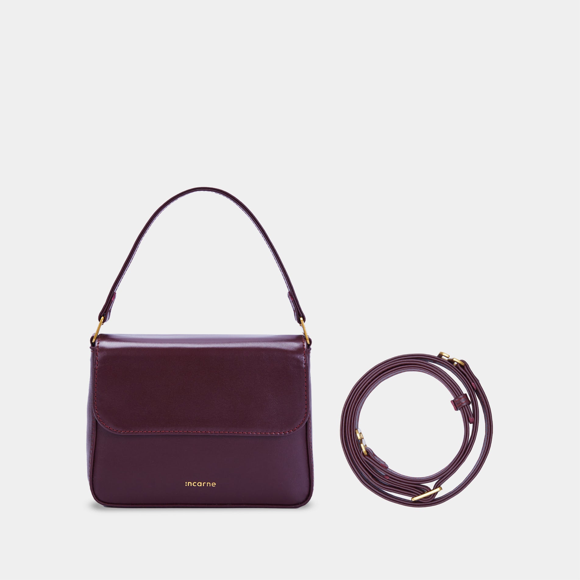 Жіноча сумка Fancy, бордо