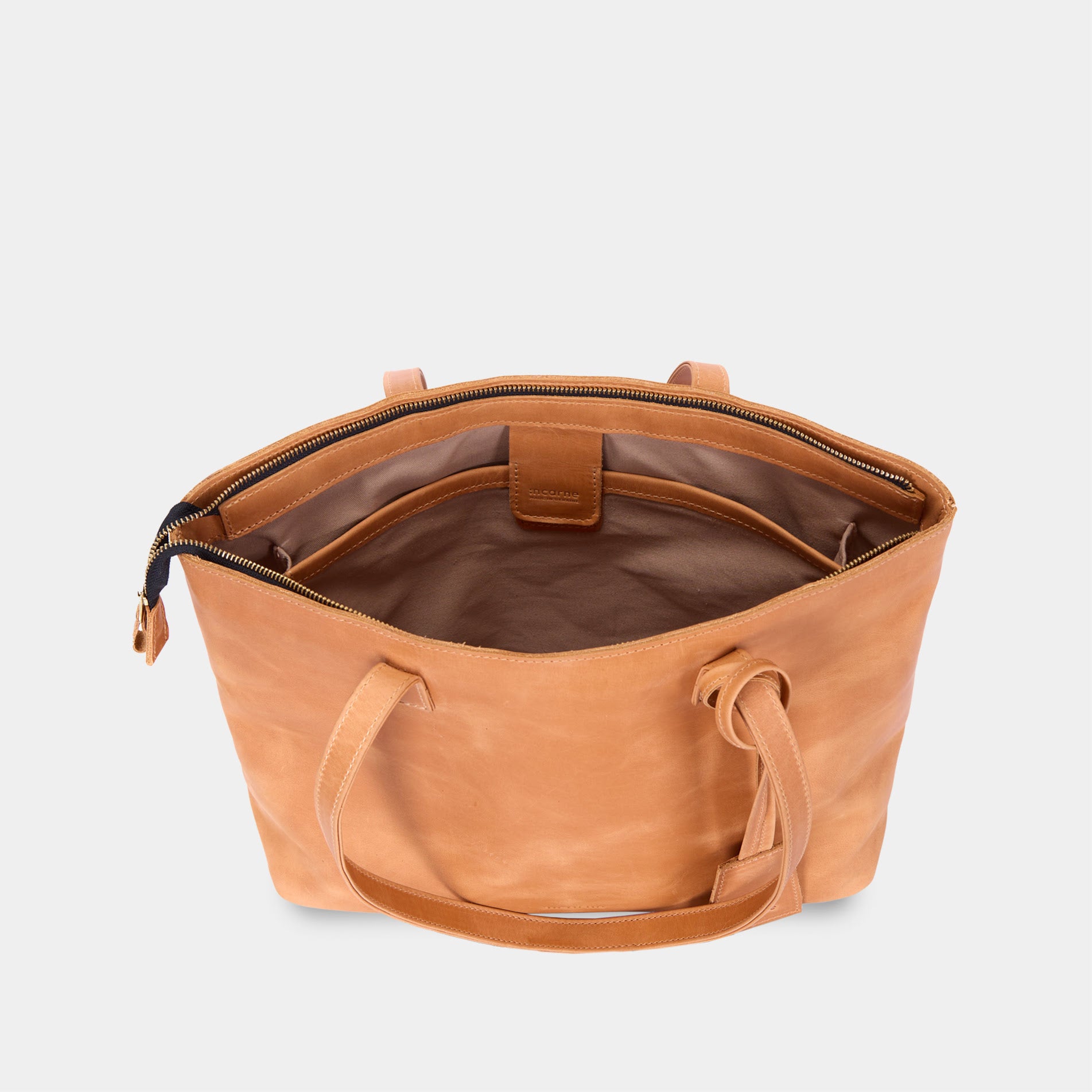 Сумка Emeli, коньяк (вінтажний)