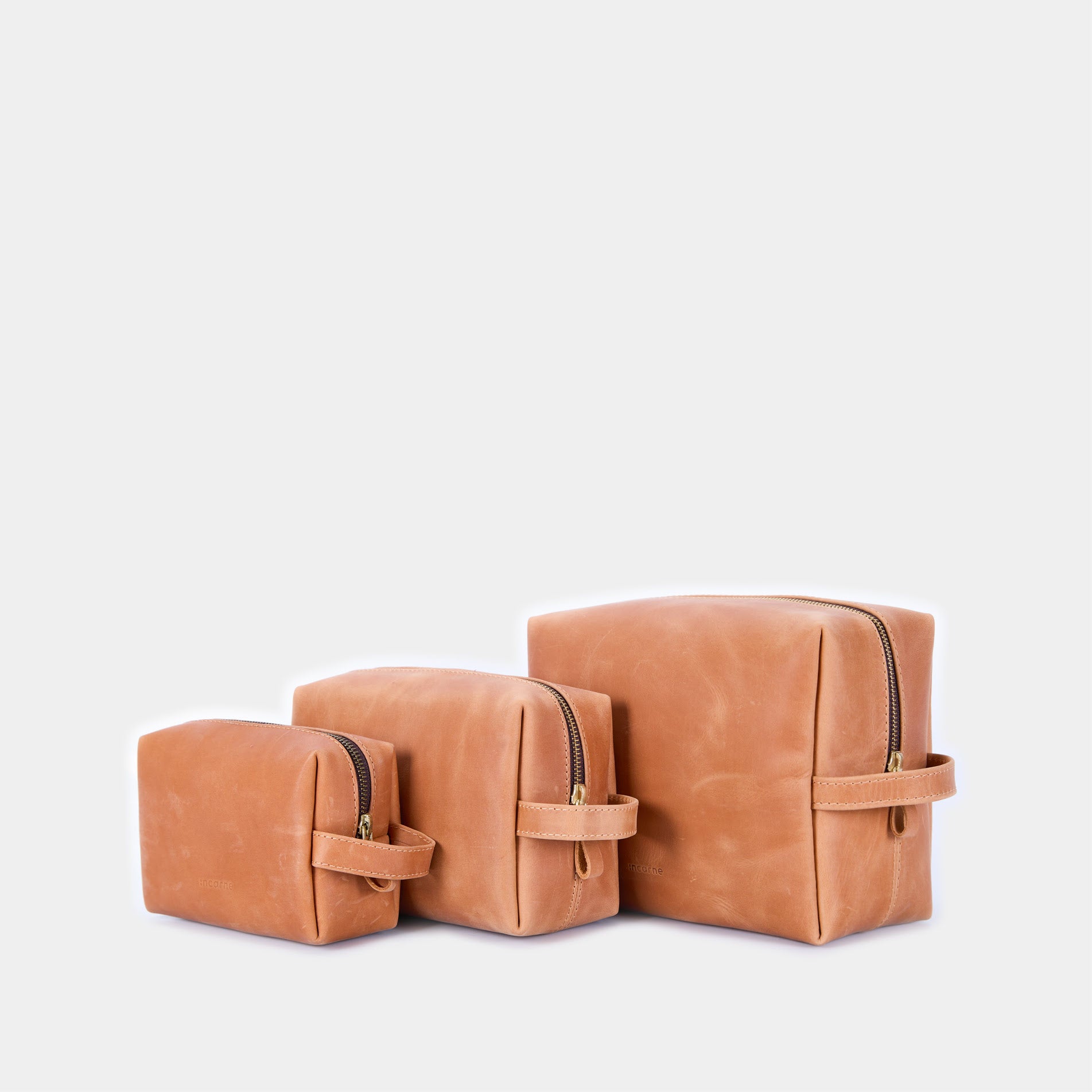 Косметичка Mirage, коньяк (вінтажний)