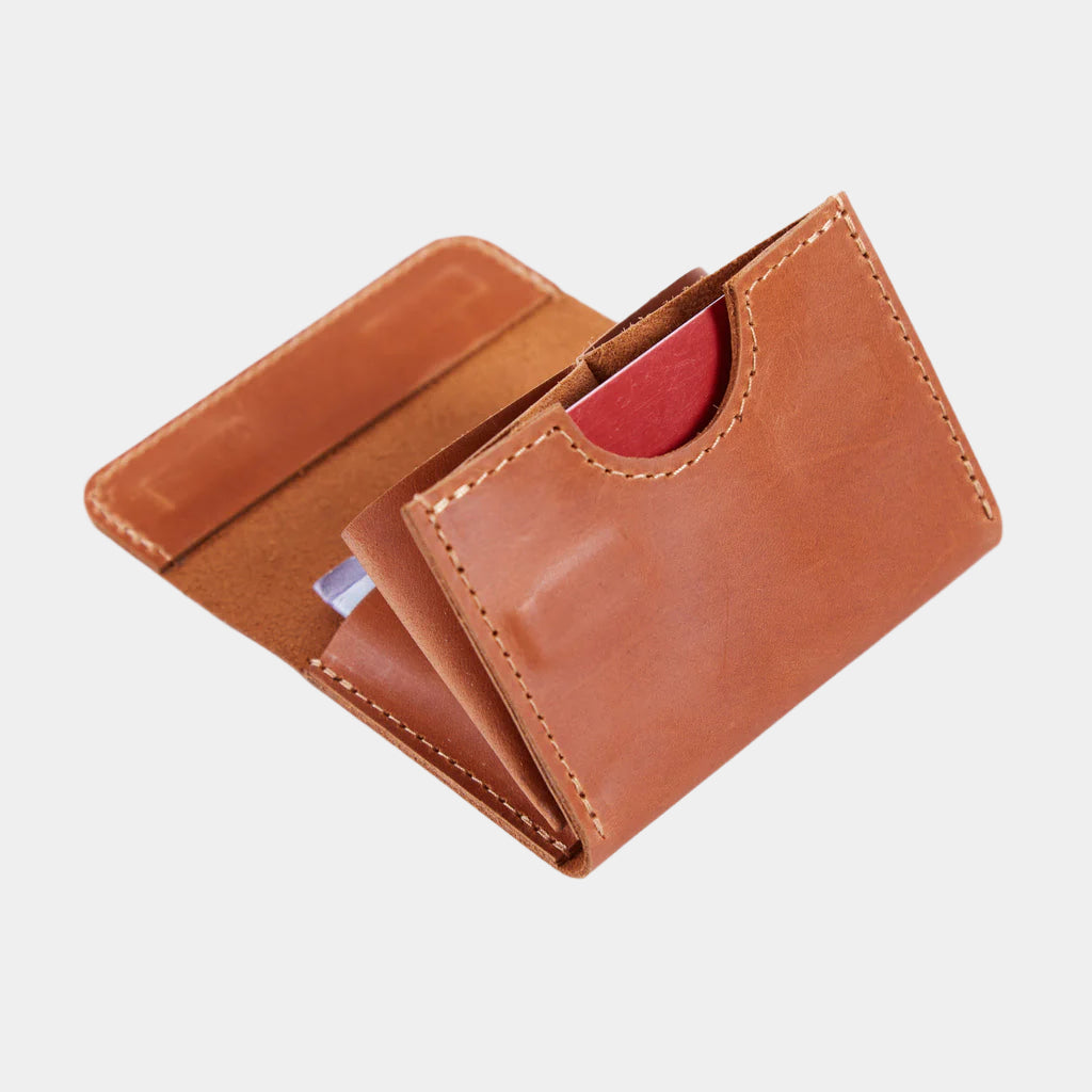 Кошелек Lean, коньяк (винтажный)