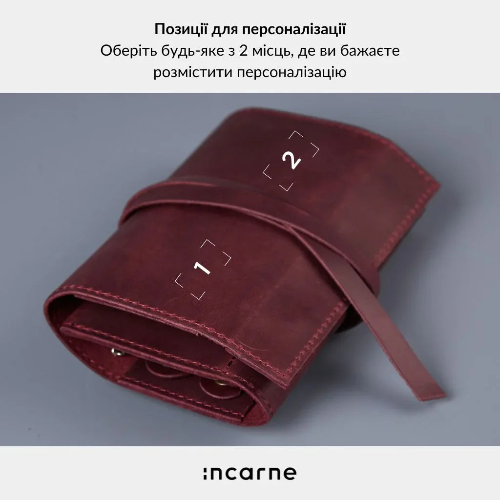Стильний органайзер Beauty Weekend у кольорі бордо як подарунок для зручної організації прикрас вдома