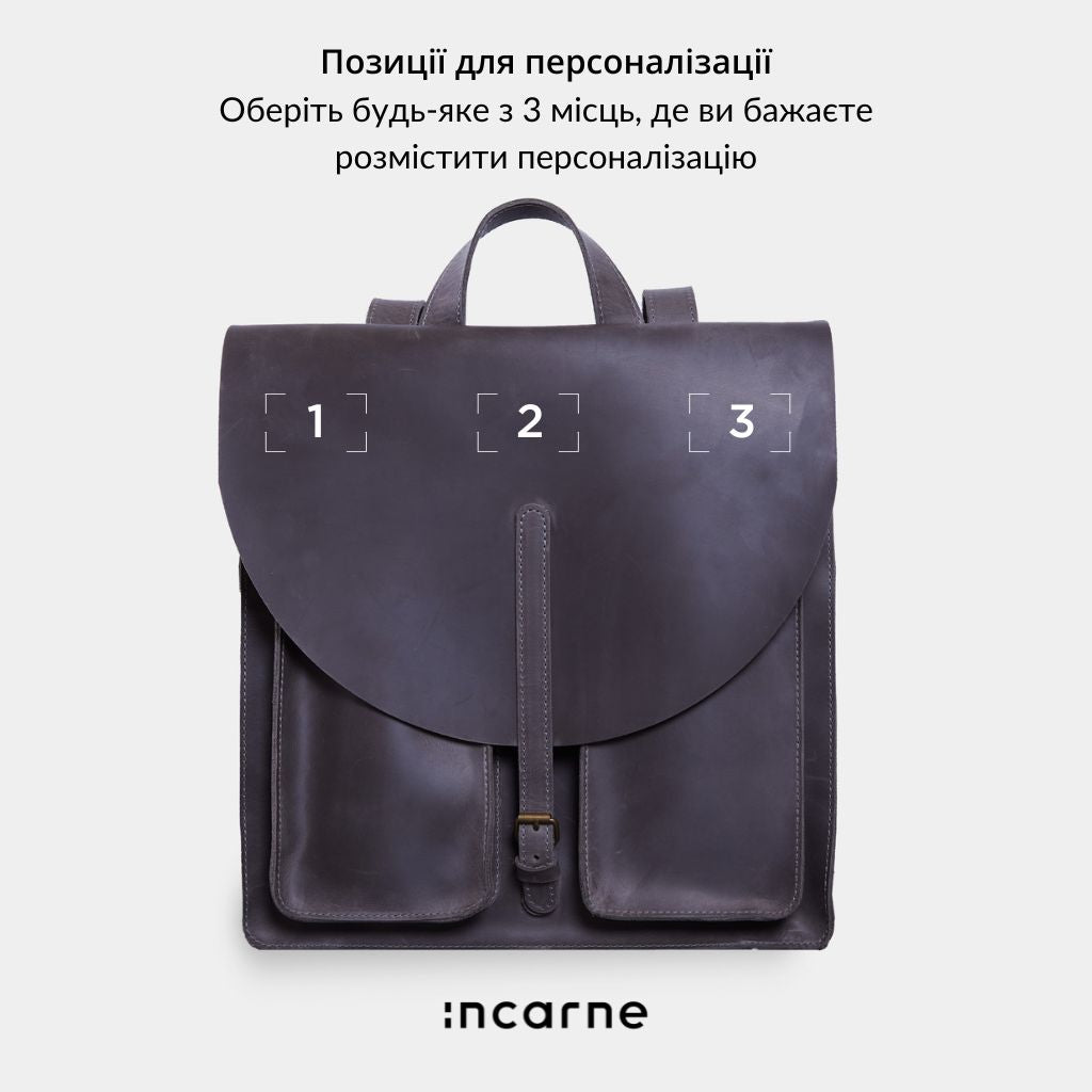 Рюкзак Circles, серый (винтажный)