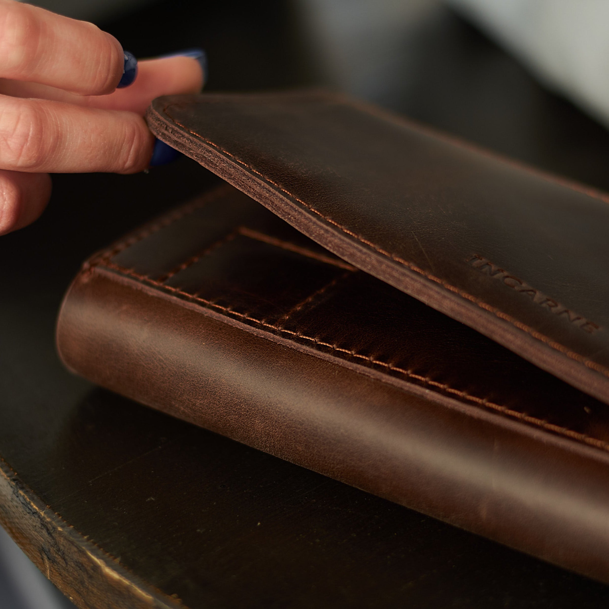 Гаманець Klondike, коричневий (вінтажний)