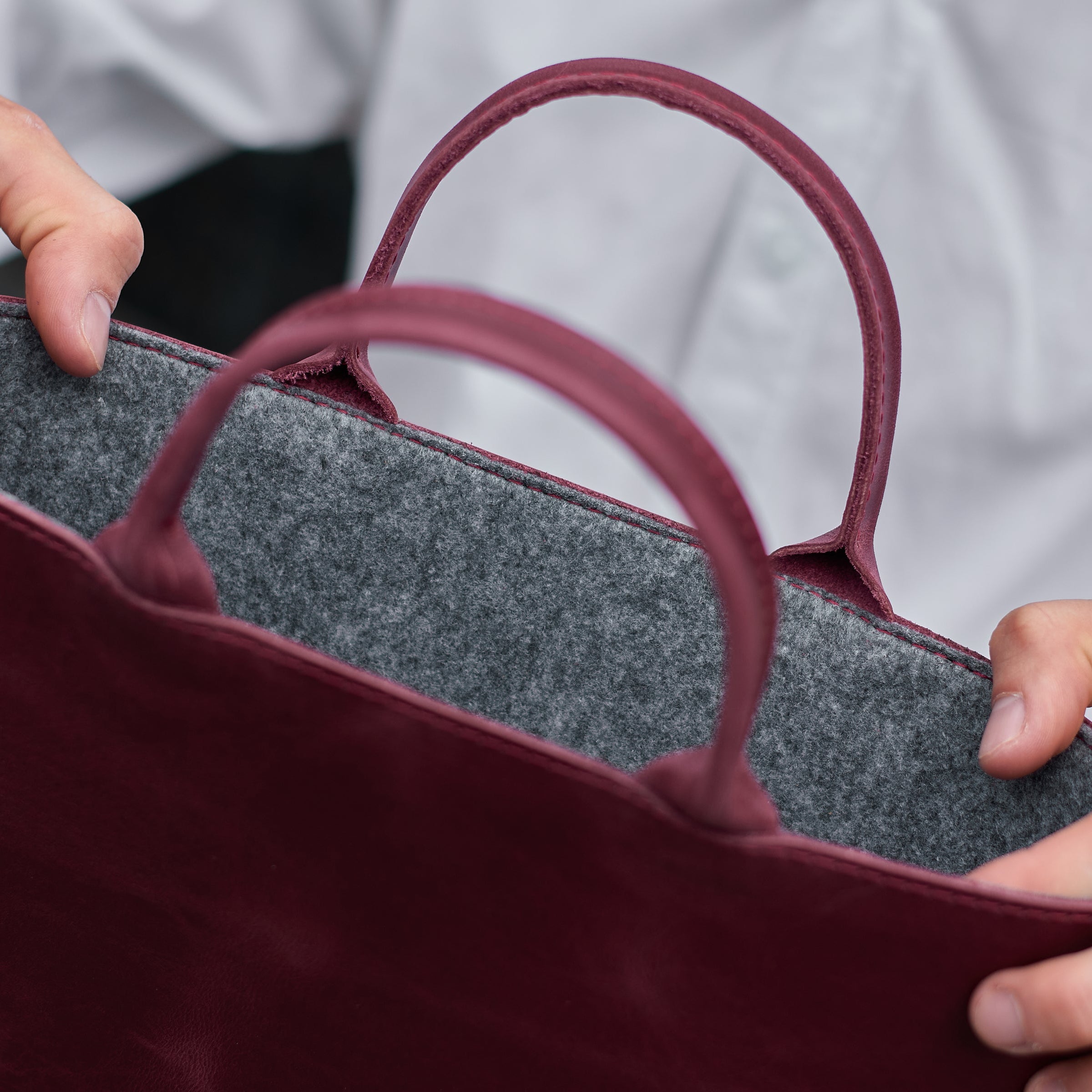 Чехол Stem, бордо (винтажный)