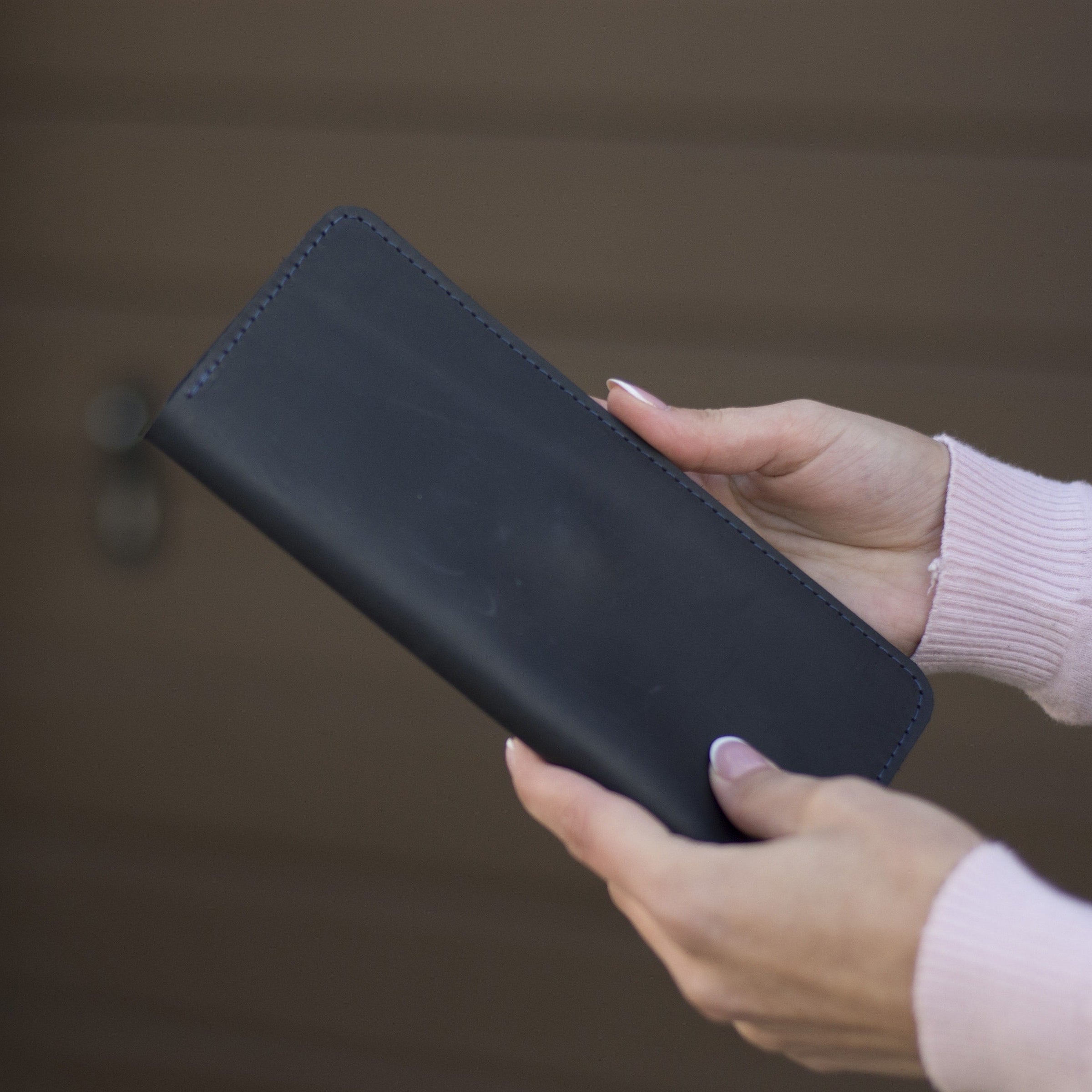 Кошелек для путешествий New York, синий (винтажный)