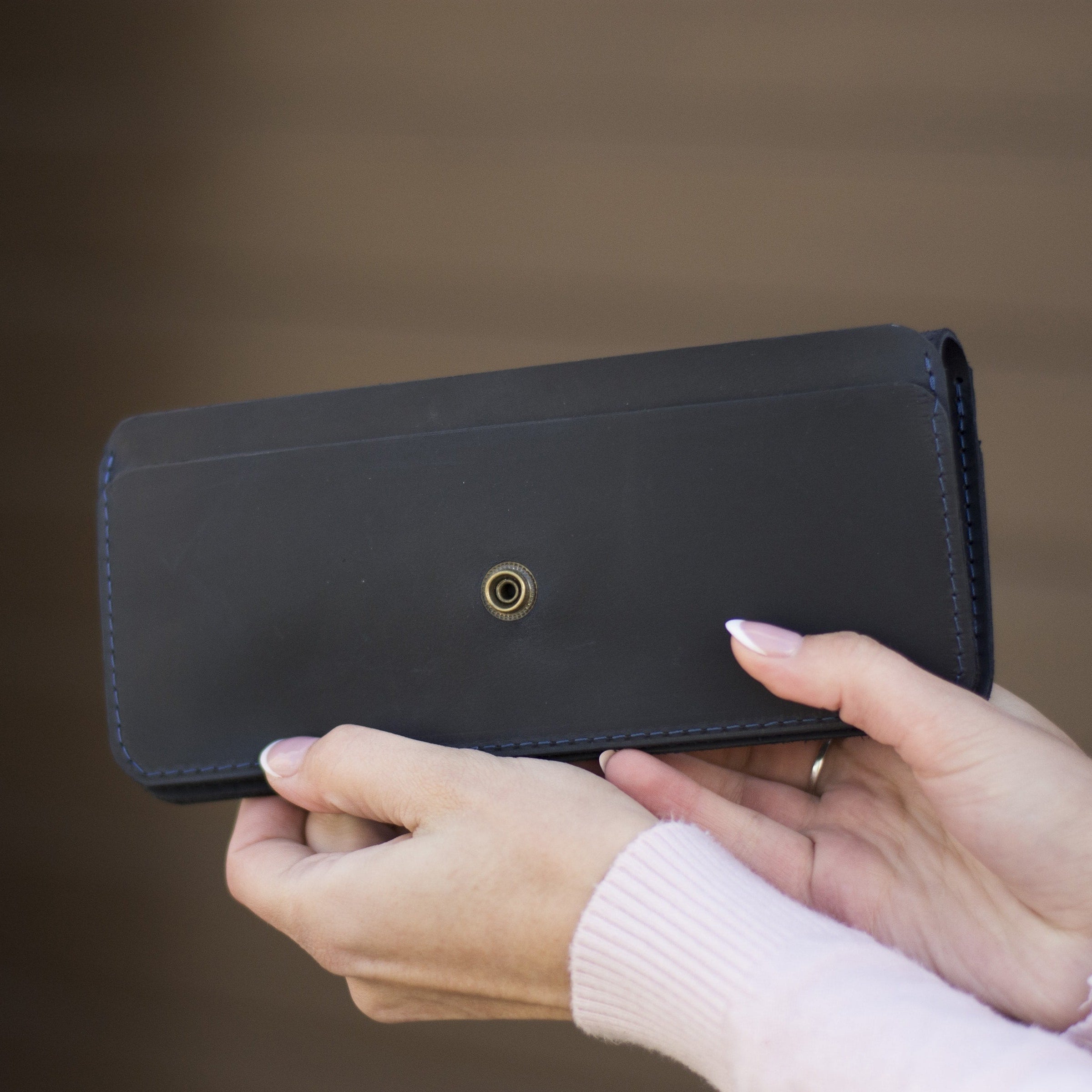 Кошелек для путешествий New York, синий (винтажный)