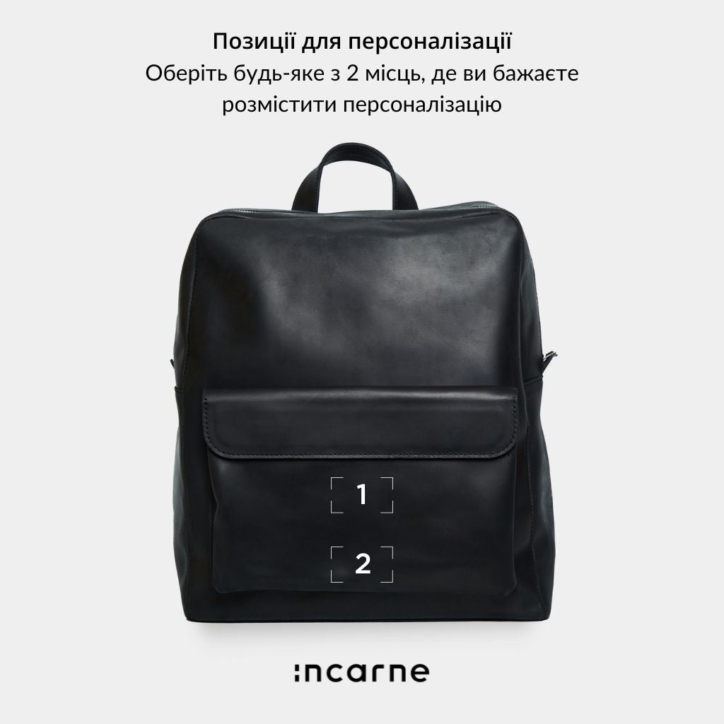 Рюкзак Factor, черный (винтажный)