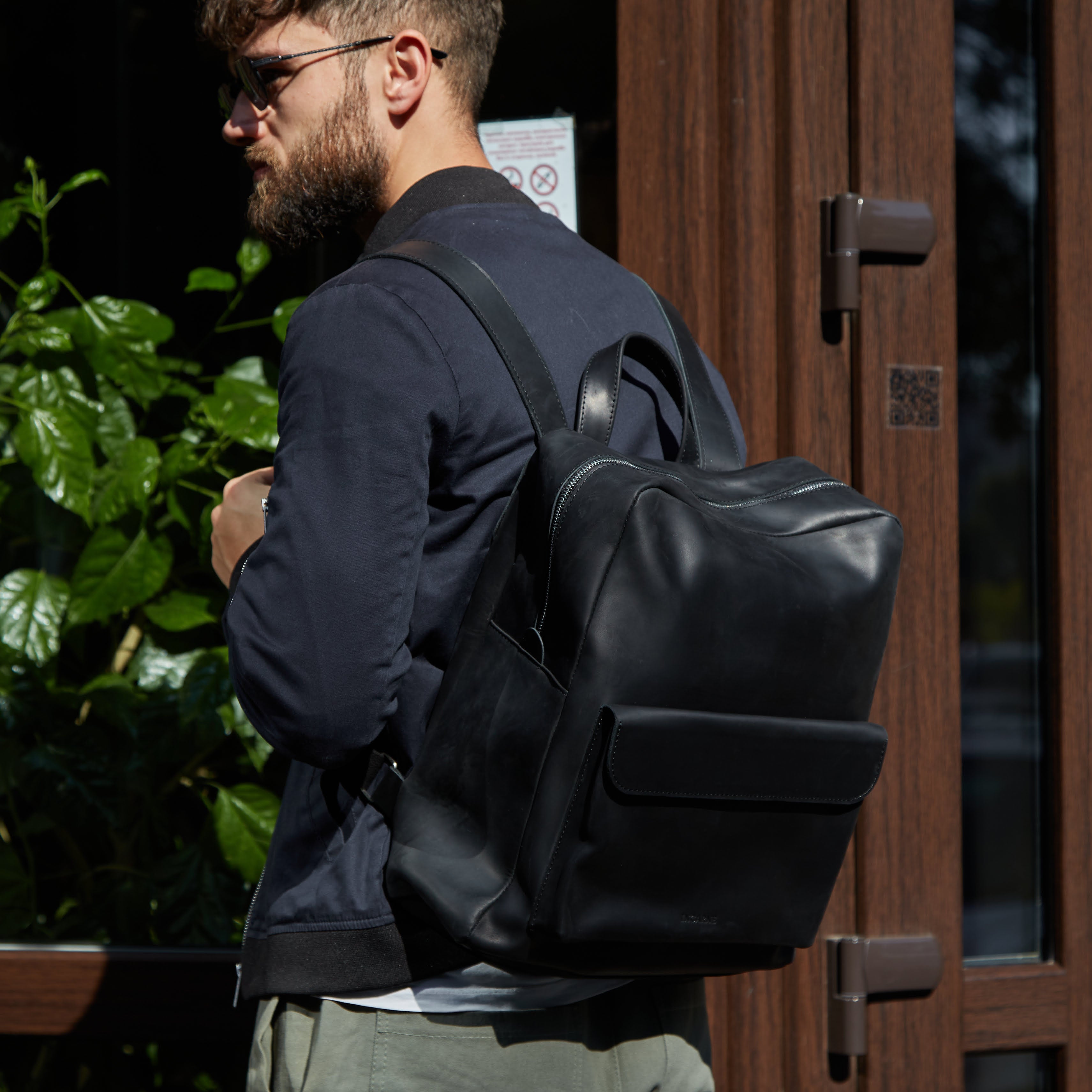 Рюкзак Factor, черный (винтажный)