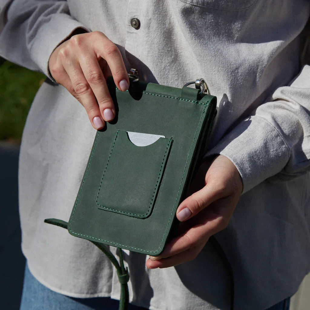 Задня зовнішня кишеня сумки Smart Case для банківських карток та проїзного, зручний доступ у поїздках