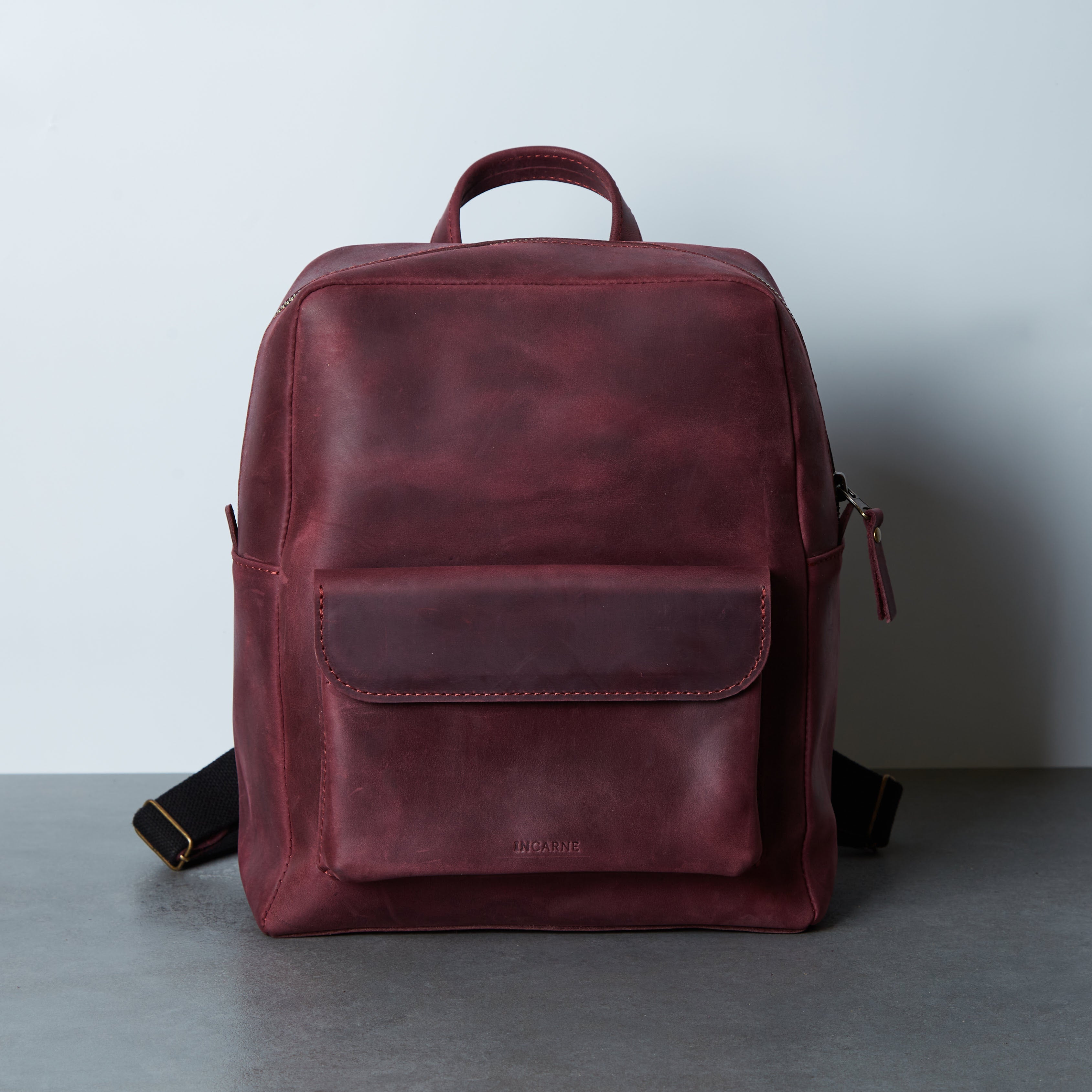 Рюкзак Factor, бордо (винтажный)