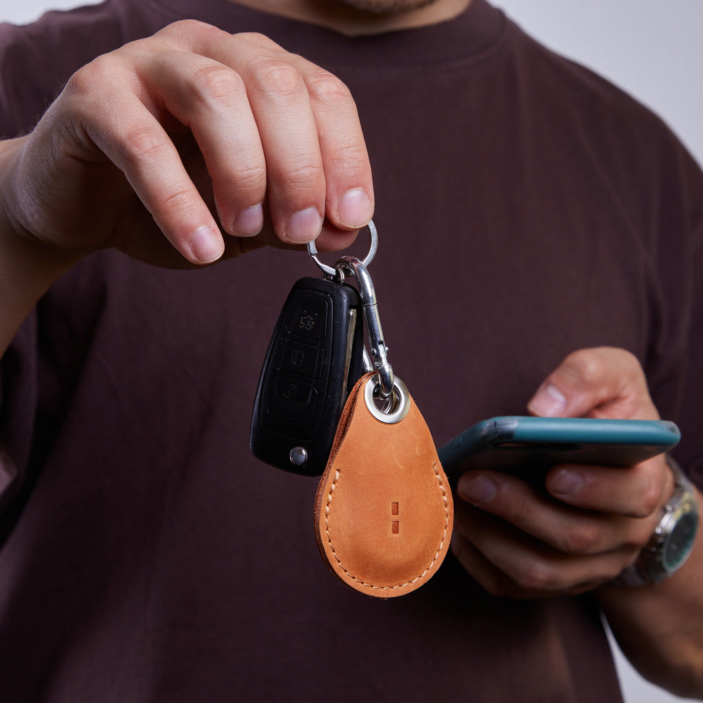 Чохол для AirTag з натуральної шкіри «Кей Таг» Key Tag