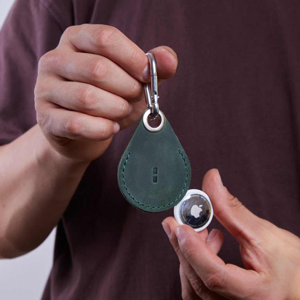 Чохол для AirTag з натуральної шкіри «Кей Таг» Key Tag