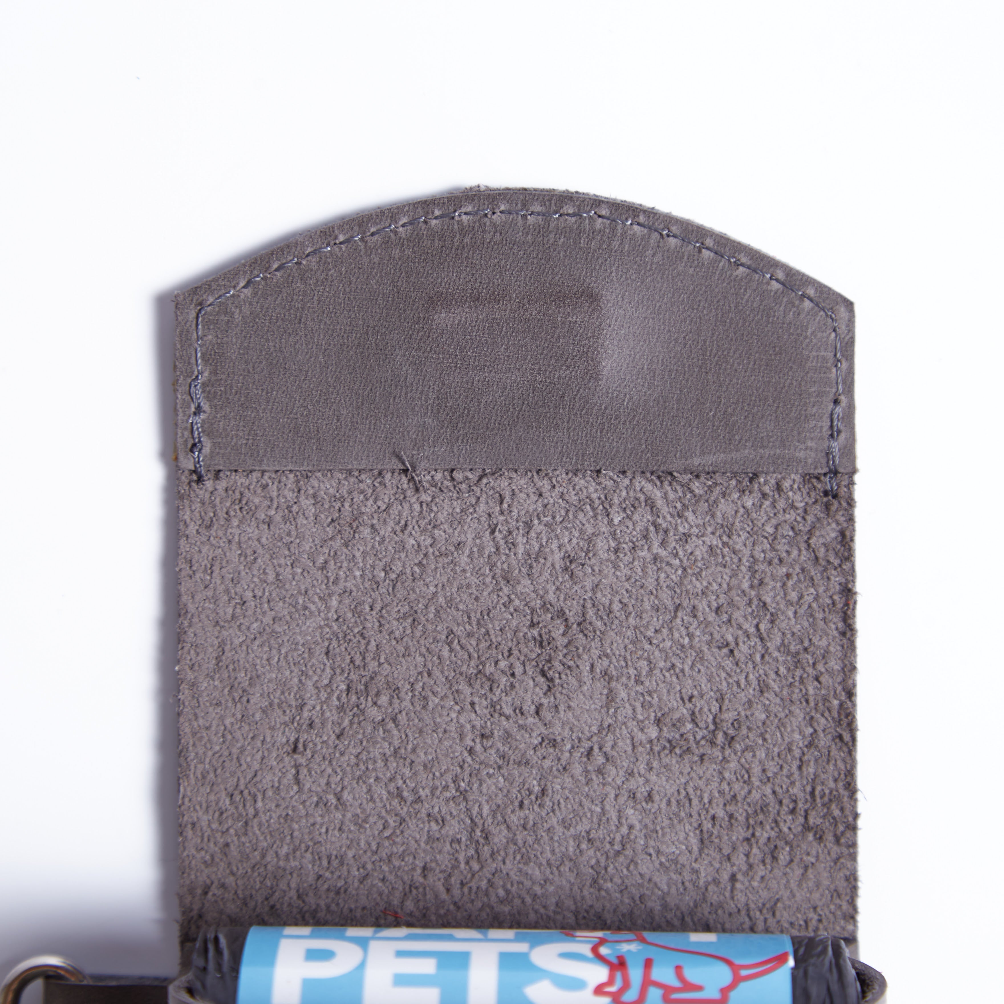 Сумка-брелок для гигиенических пакетов для выгула собак Easy Walk, серый (винтажный)