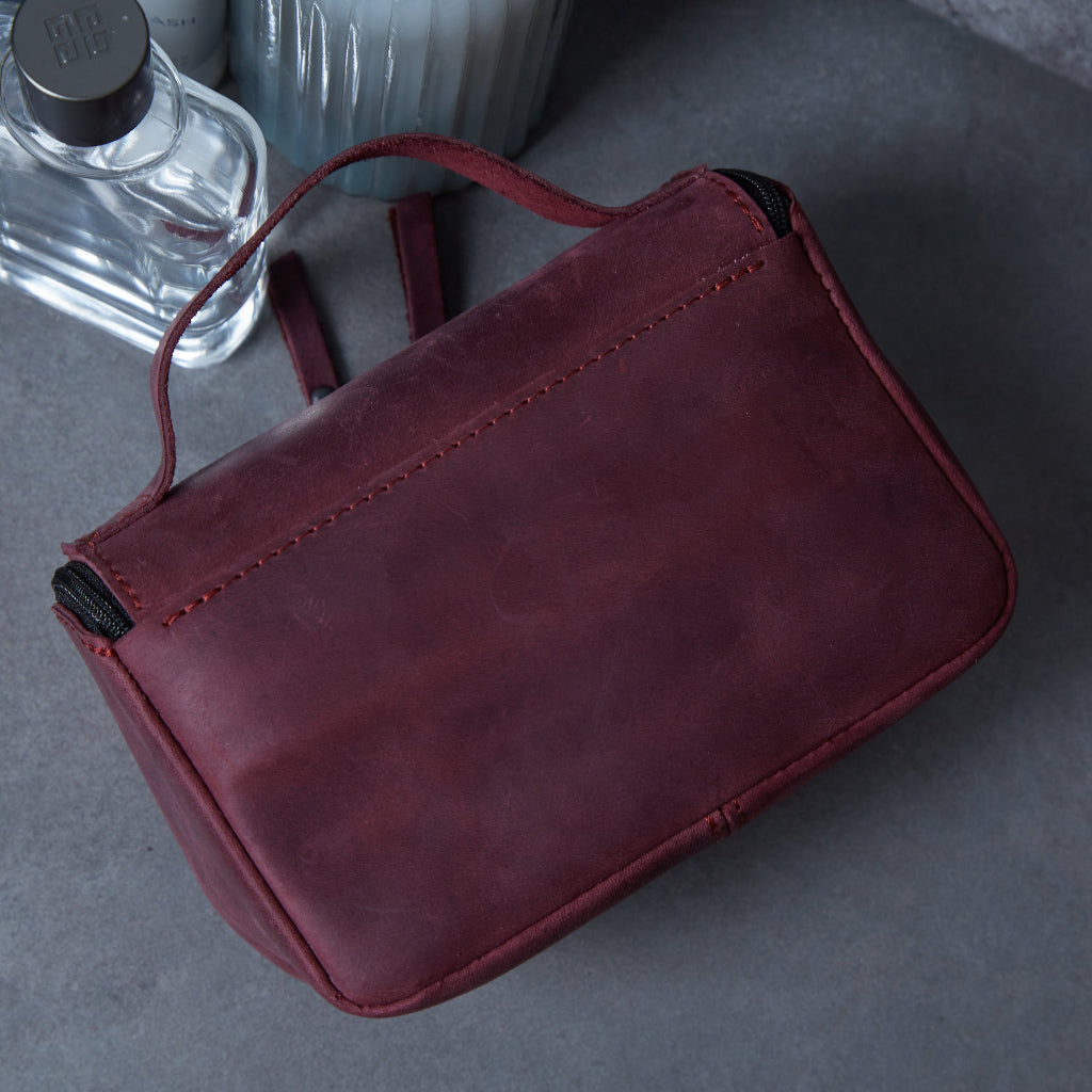 Косметичка Timeless Large, бордо (вінтажний)
