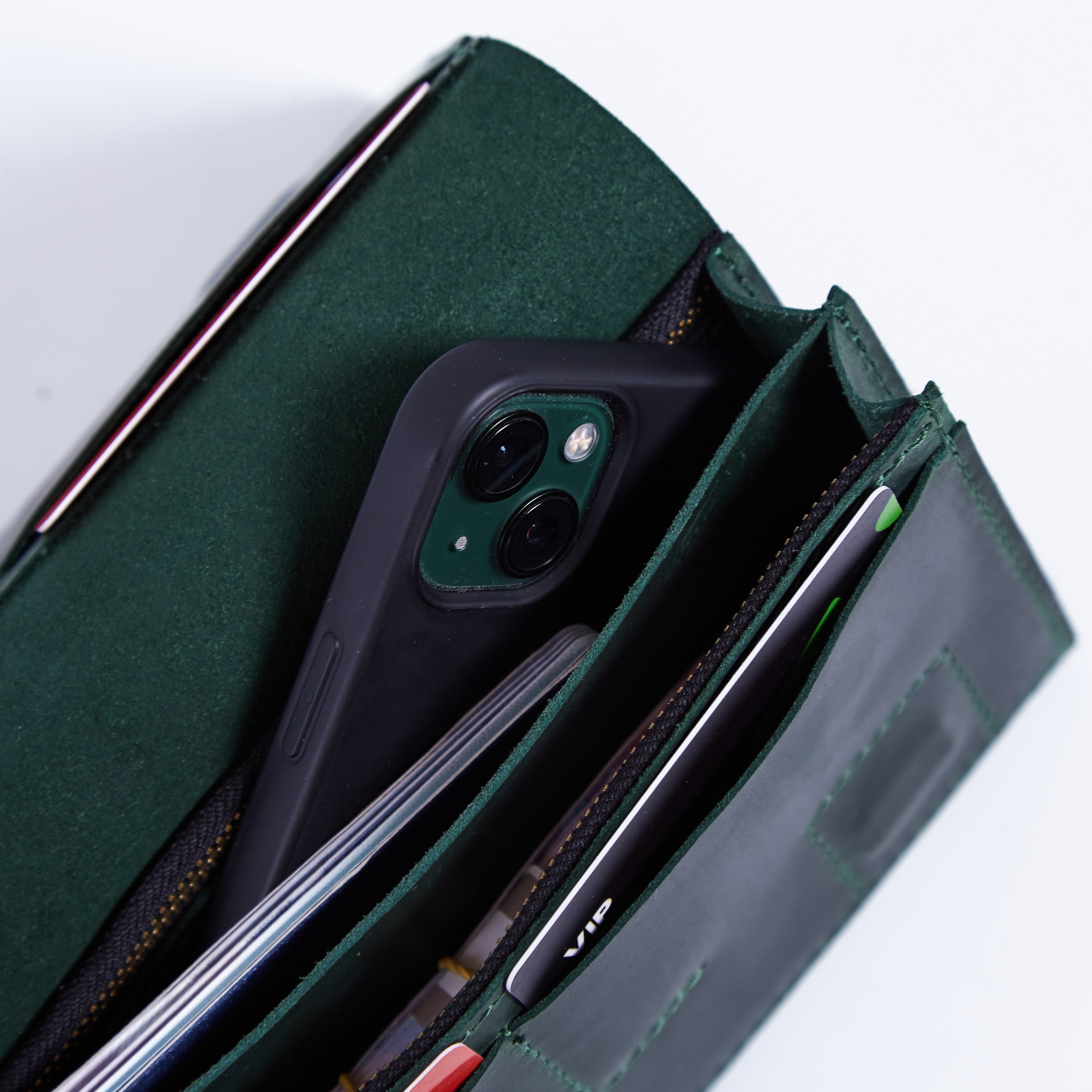 Гаманець Klondike, зелений (вінтажний)