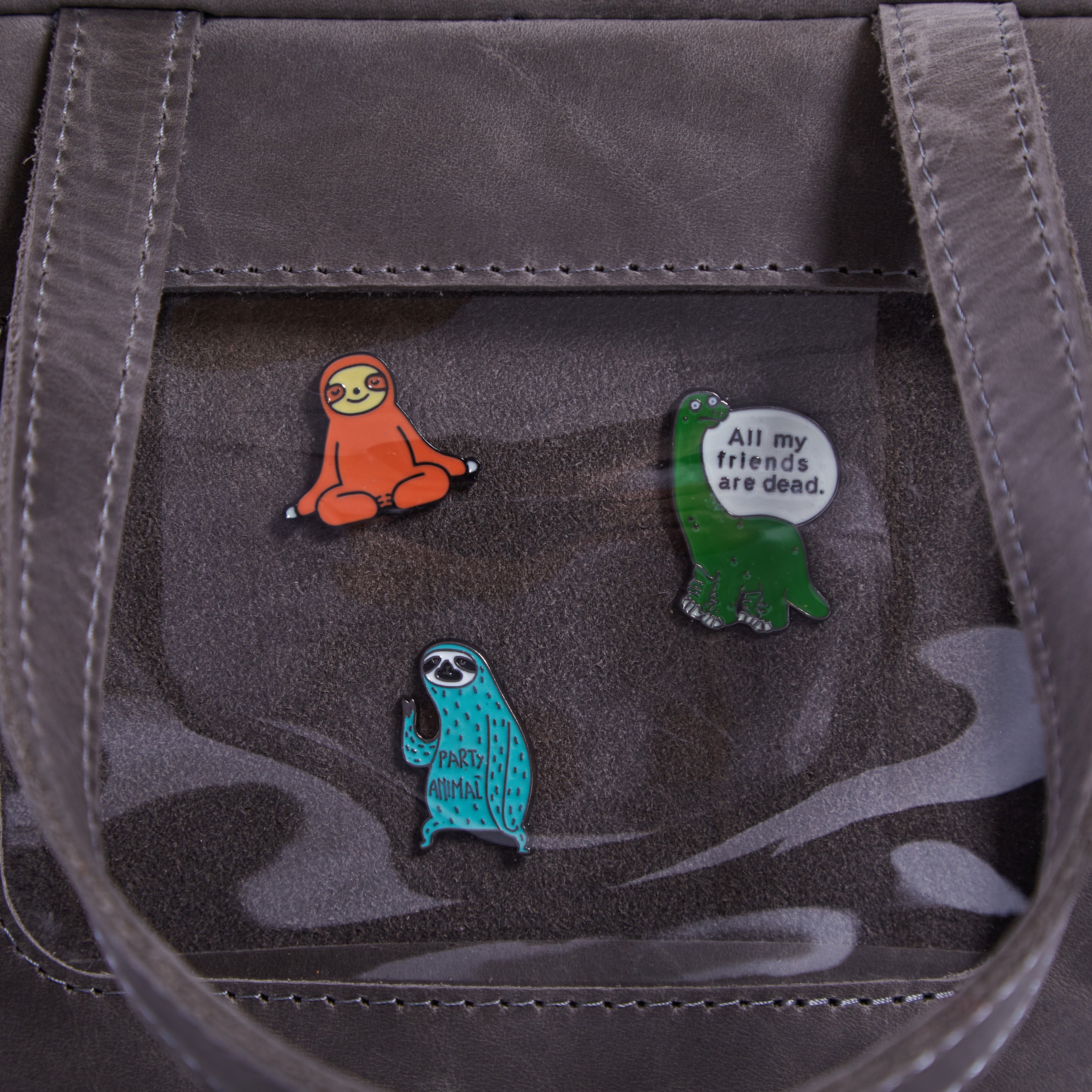 Жіноча сумка ITA Lumi, сірий (вінтажний)