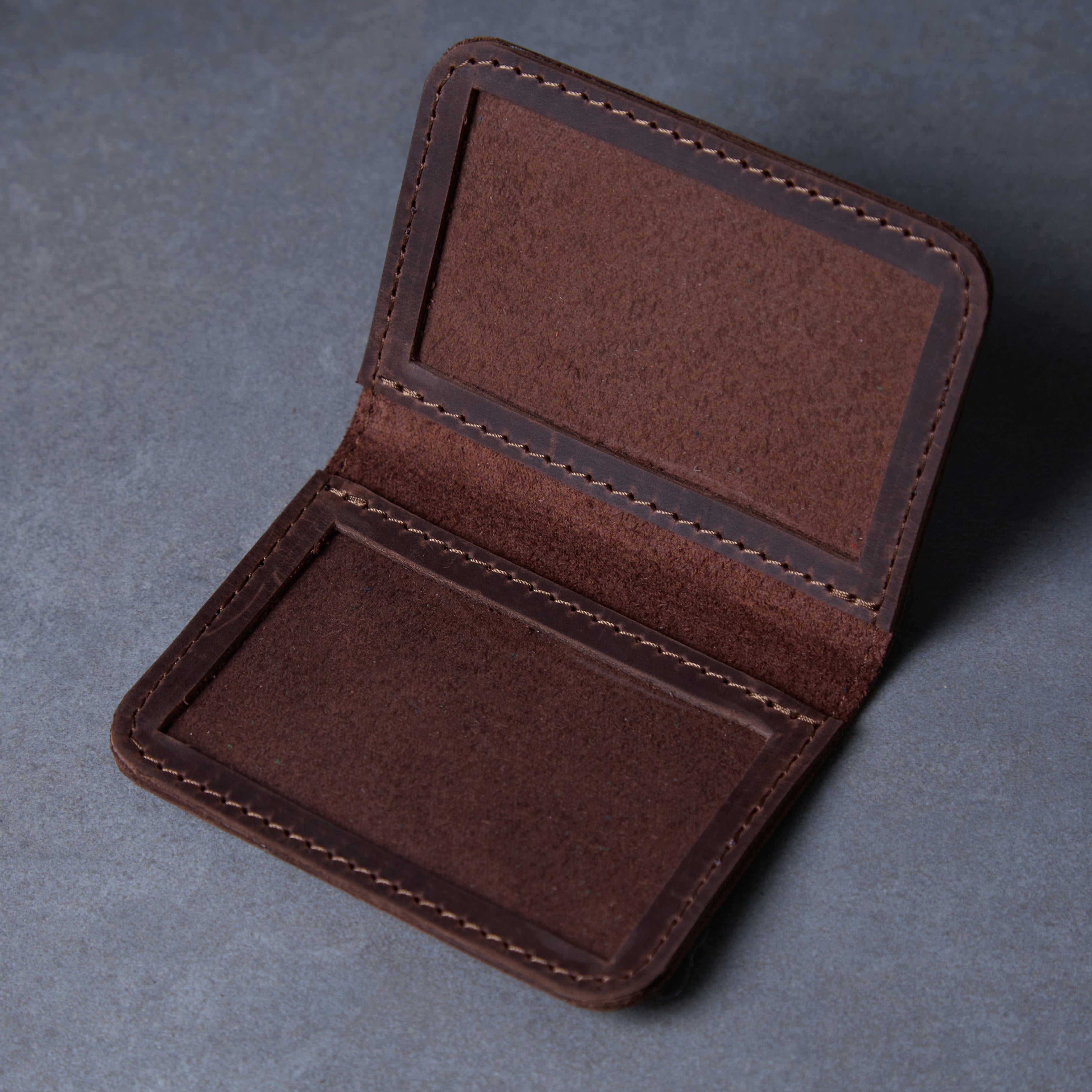 Обкладинка для ID-паспорта та водійського посвідчення, коричневий (вінтажний)