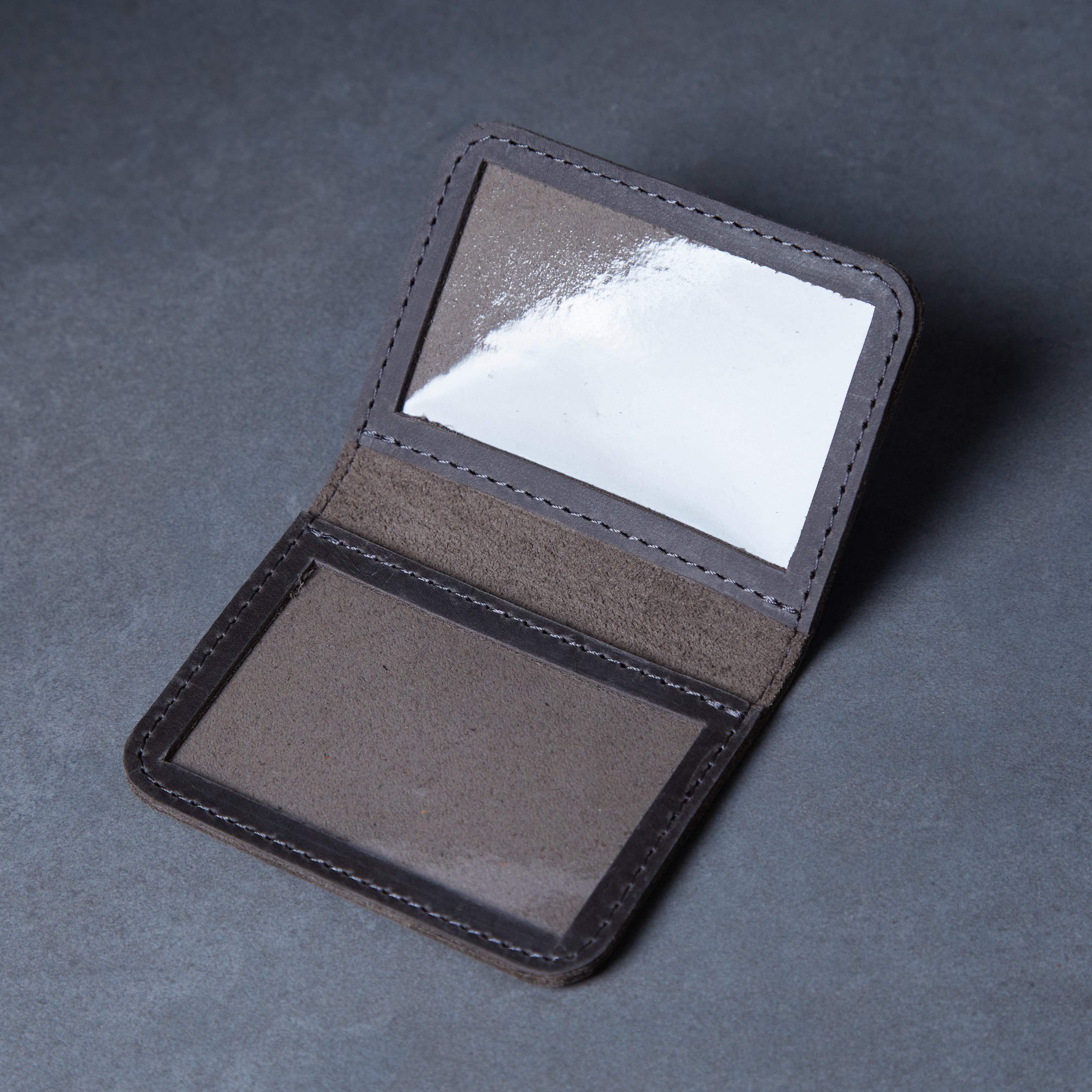 Обкладинка для ID-паспорта та водійського посвідчення, сірий (вінтажний)