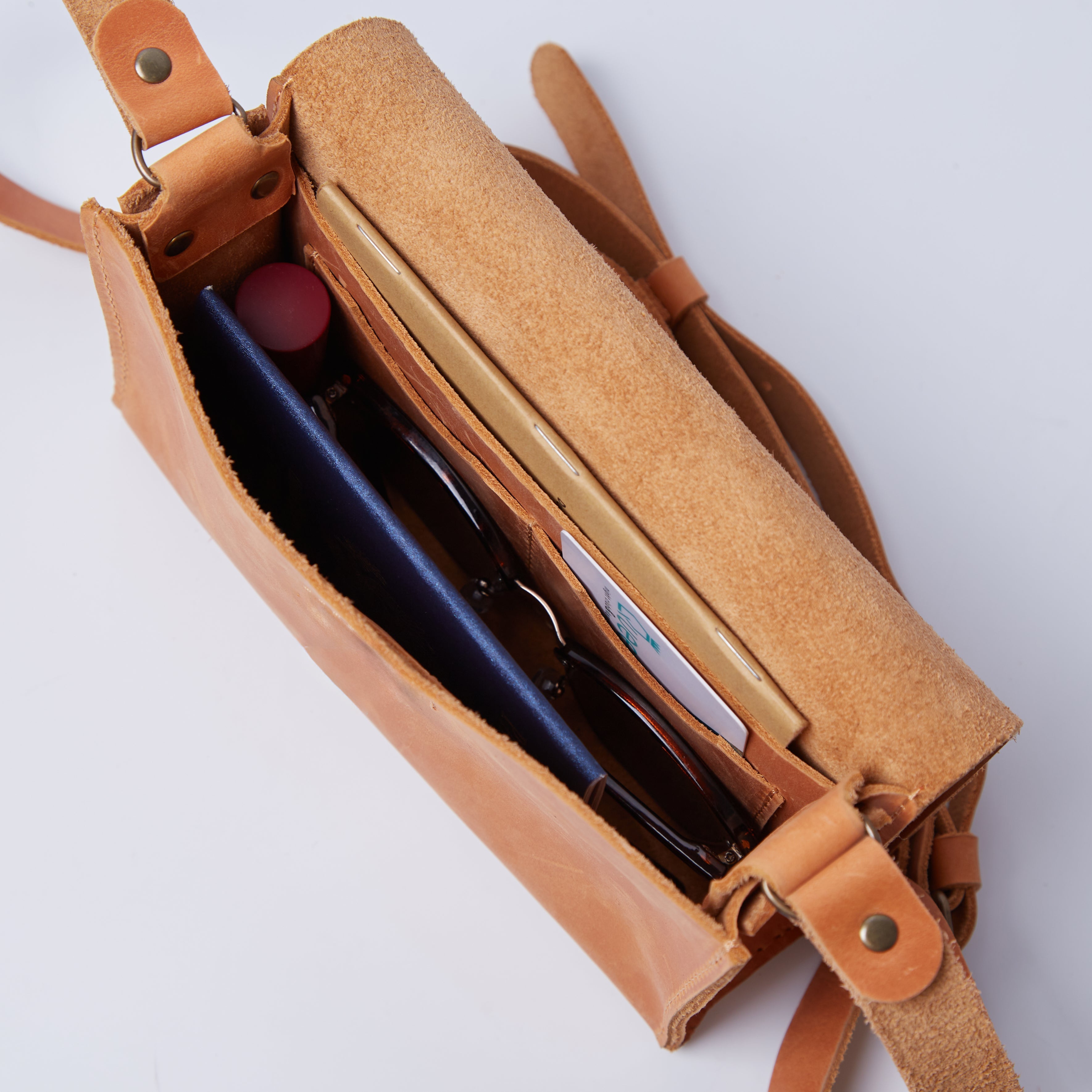 Сумка Cover, коньяк (вінтажний)