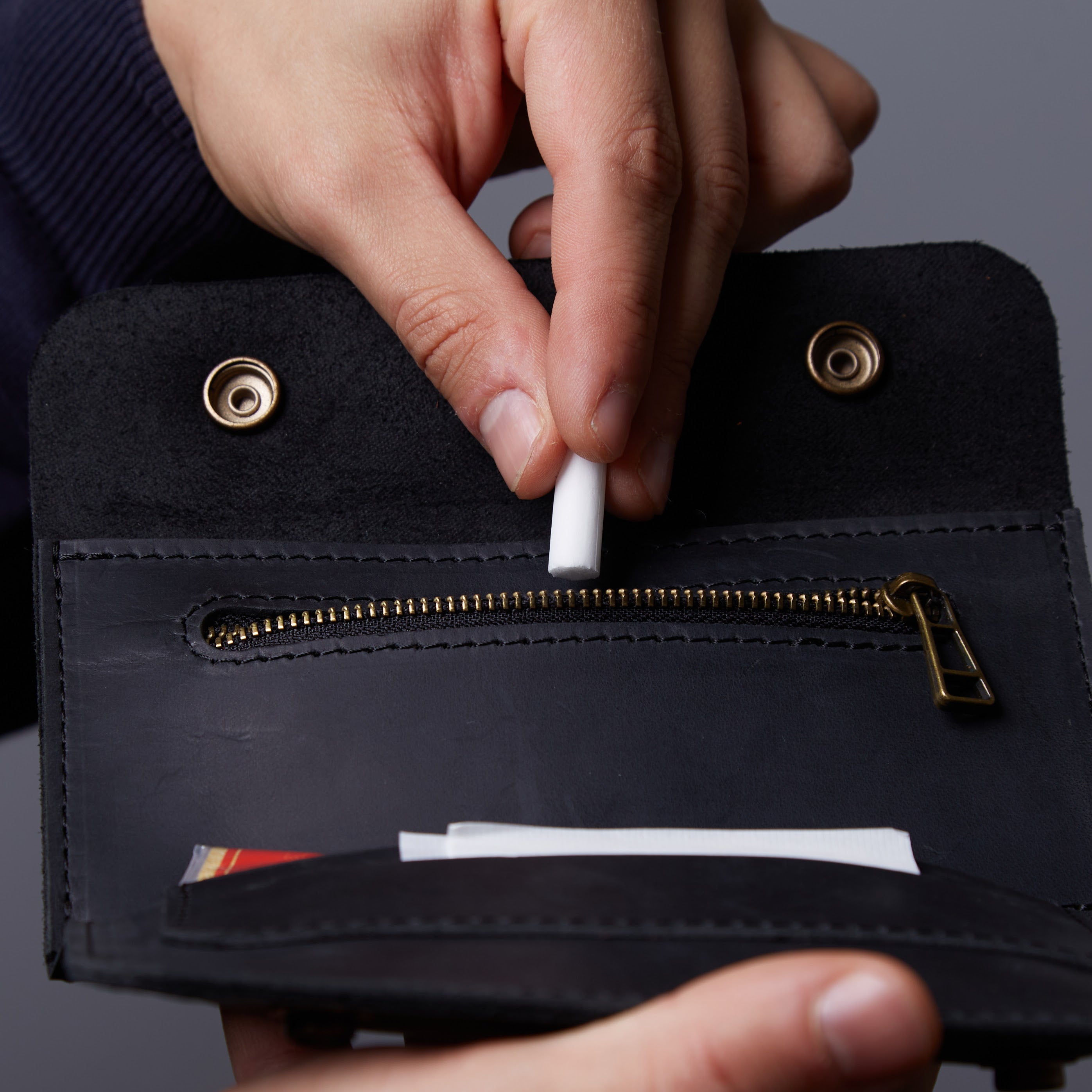 Органайзер для тютюну Roll Master, чорний (вінтажний)