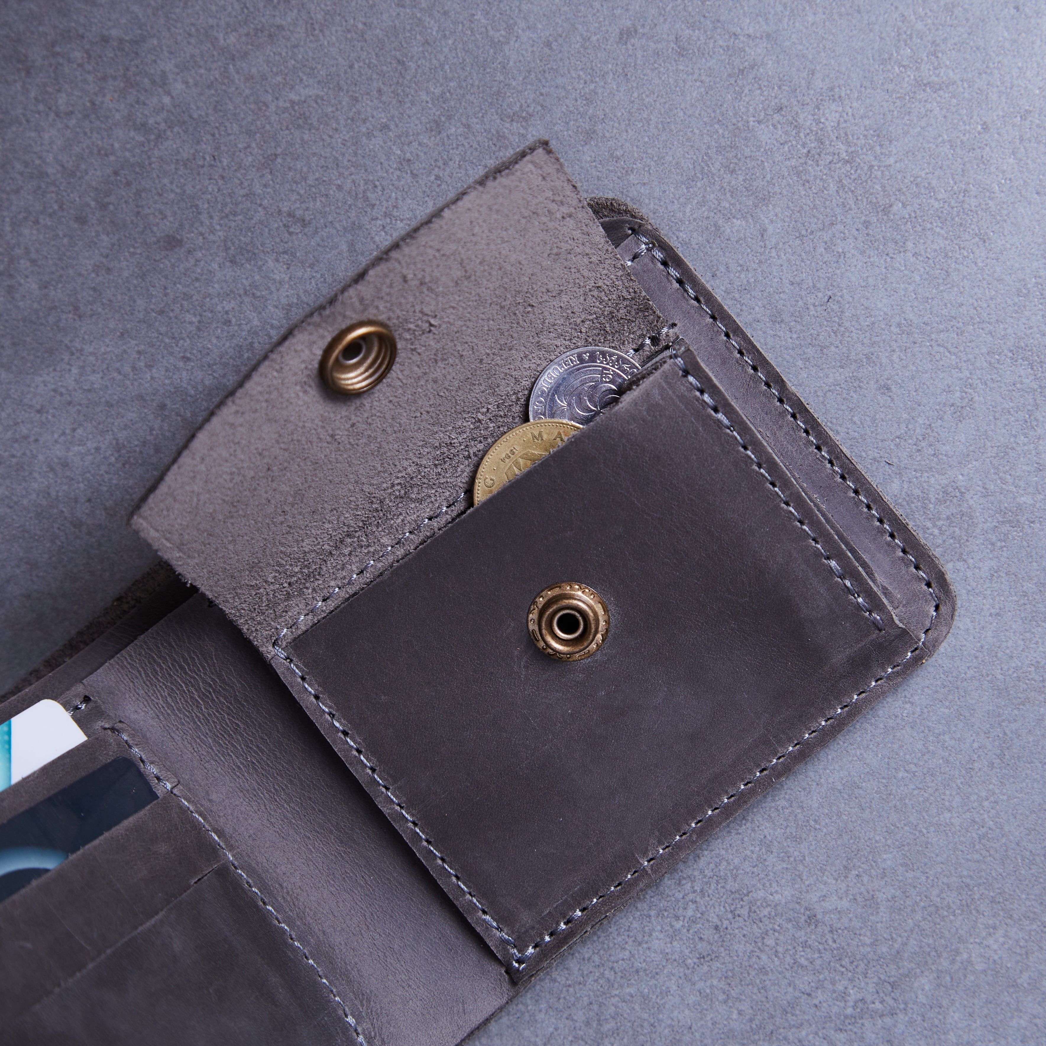 Гаманець Jack, сірий (вінтажний)