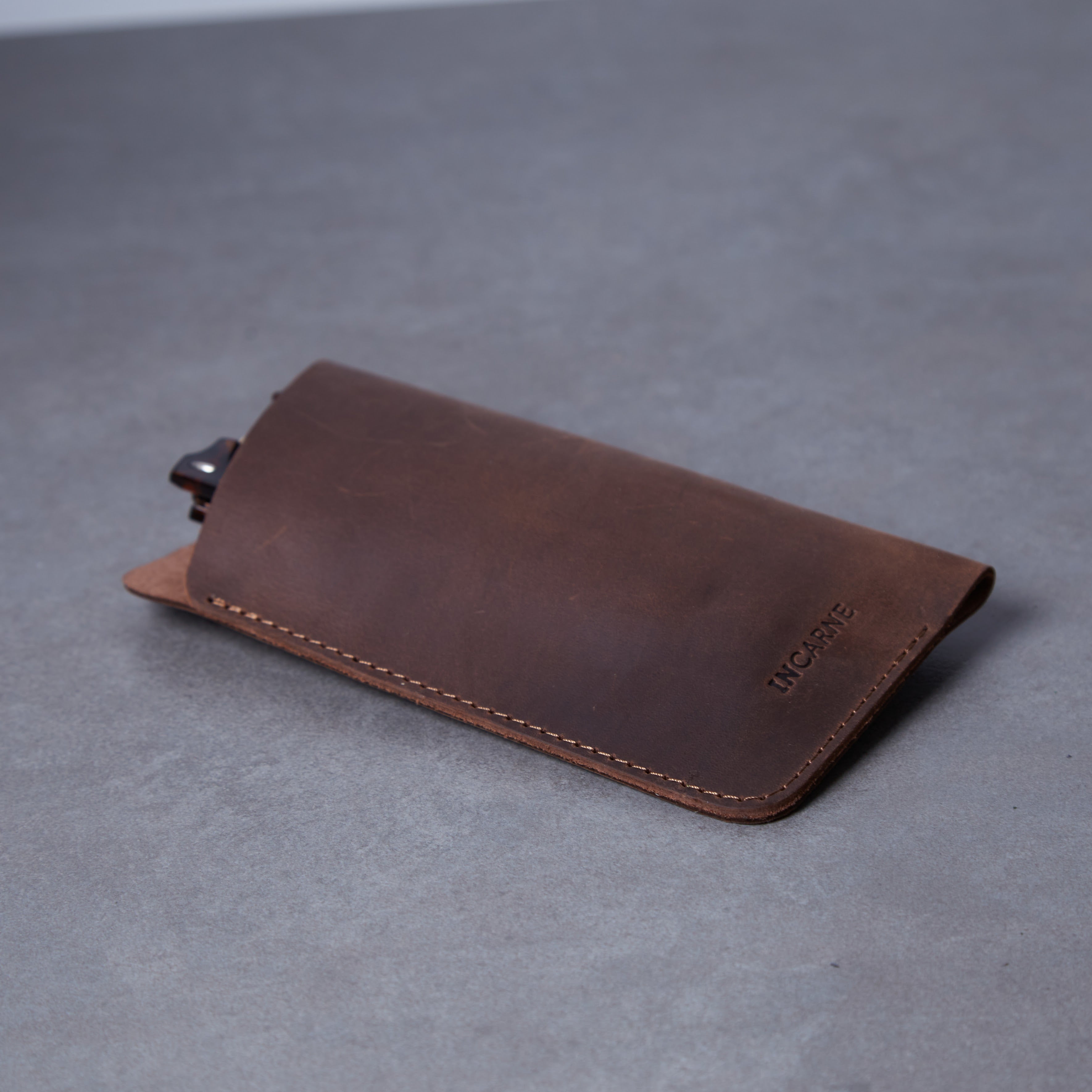 Чохол для окулярів Catch, коричневий (вінтажний)