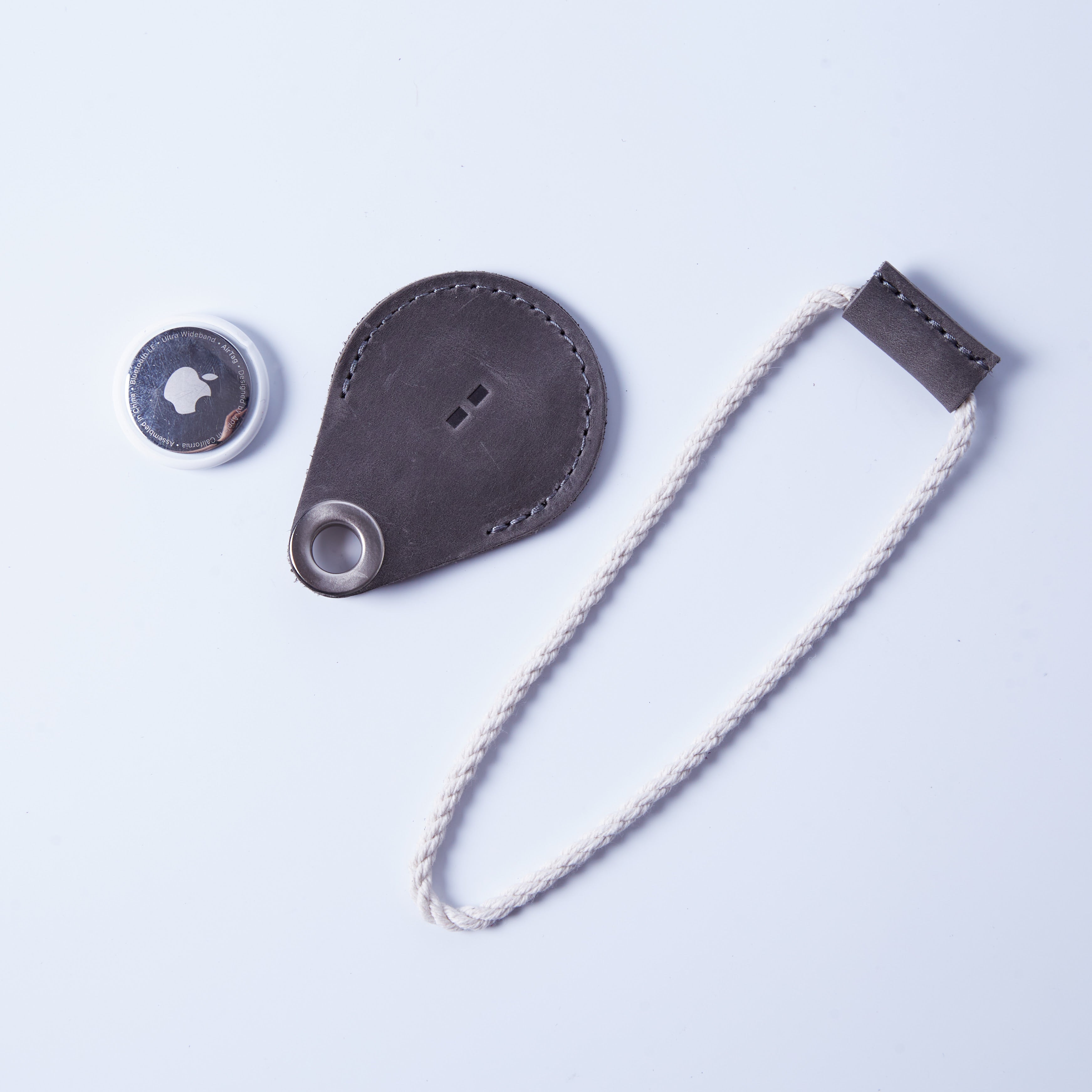 Чохол для AirTag Air Holder, сірий (вінтажний)