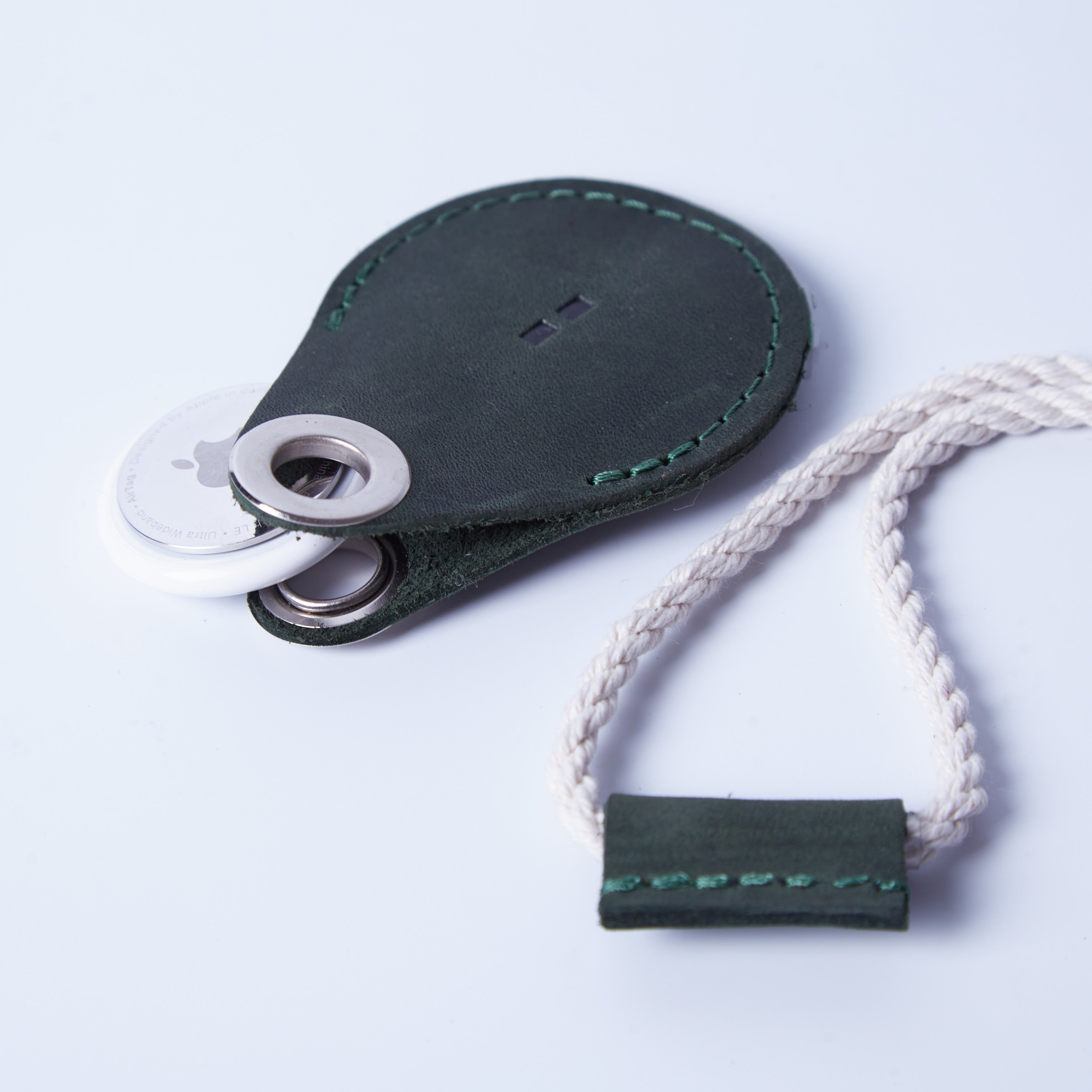 Чохол для AirTag Air Holder, зелений (вінтажний)