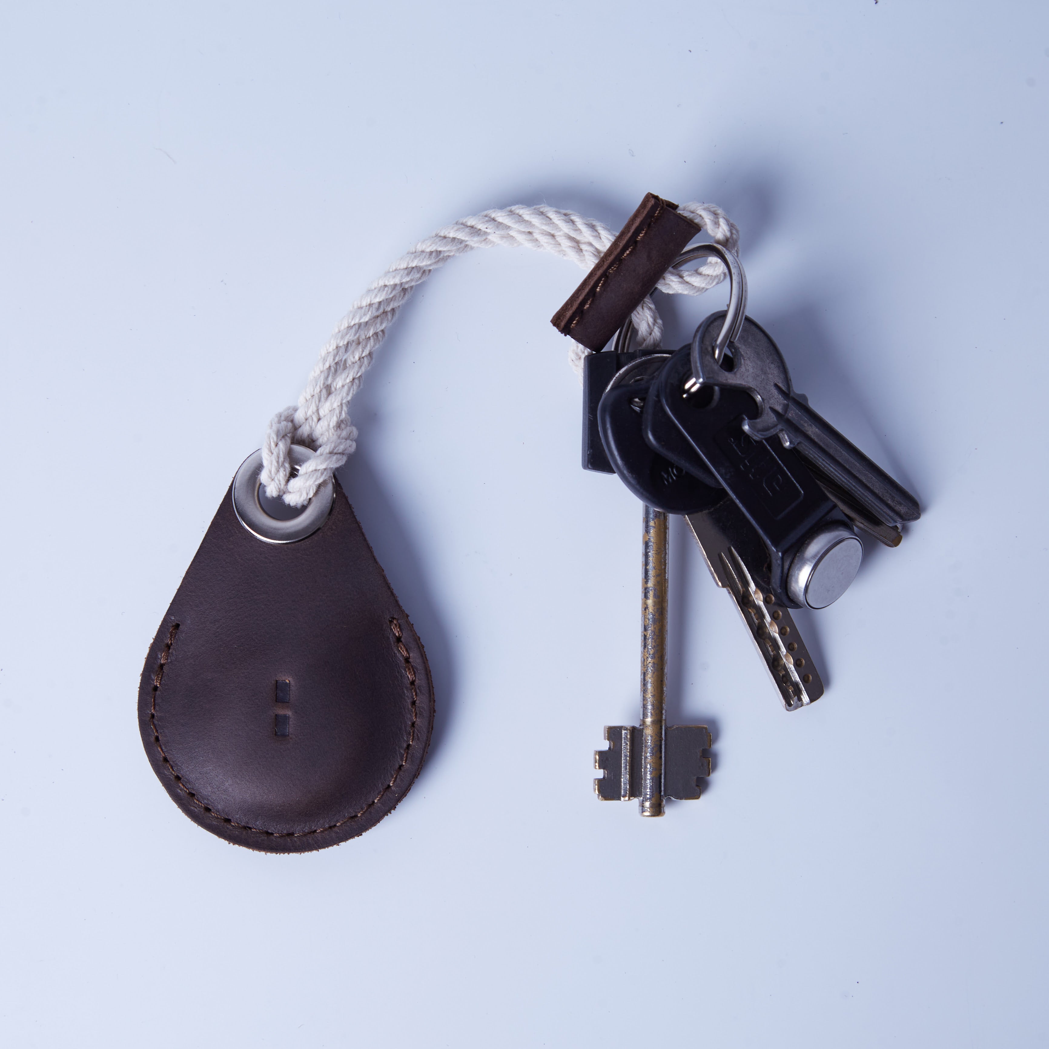 Чохол для AirTag Air Holder, коричневий (вінтажний)