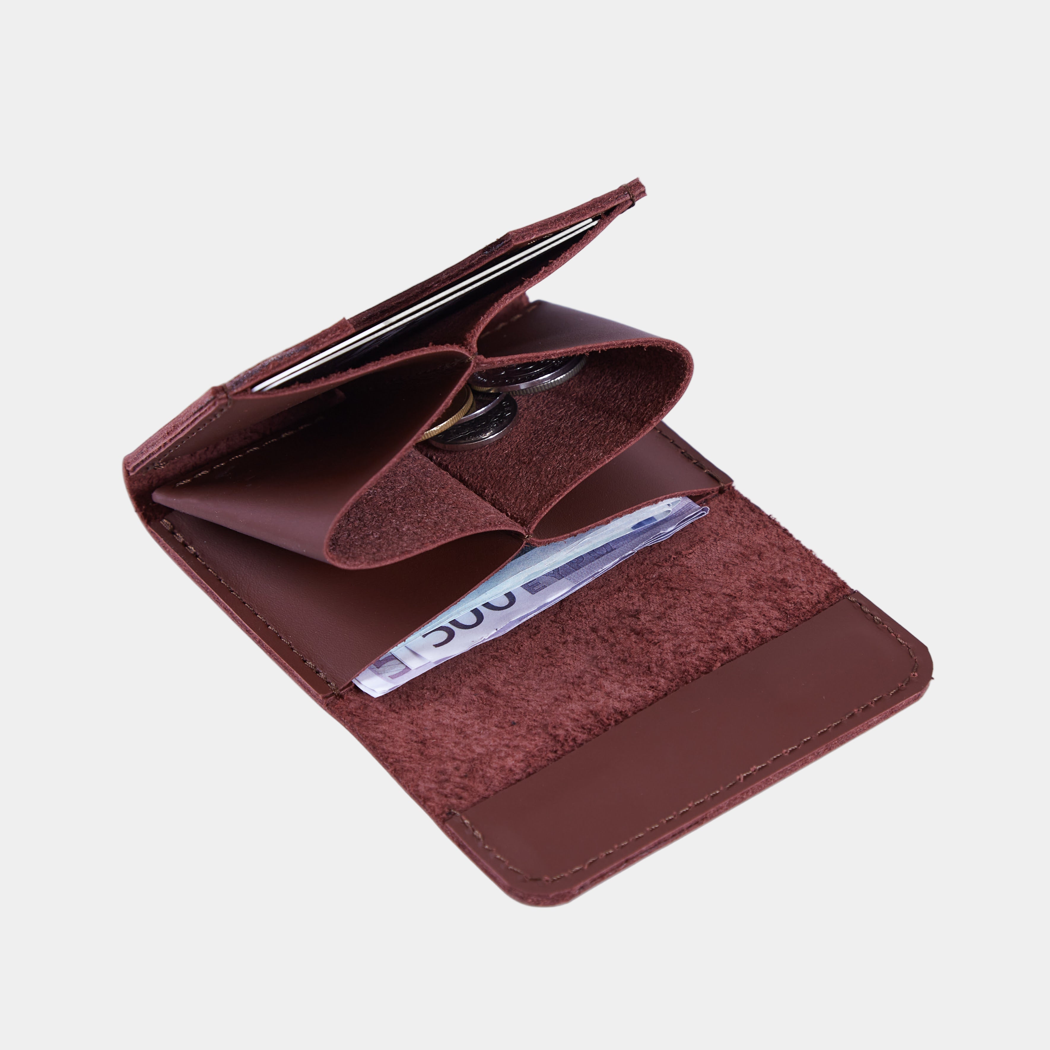 Кошелек Lean, коричневый