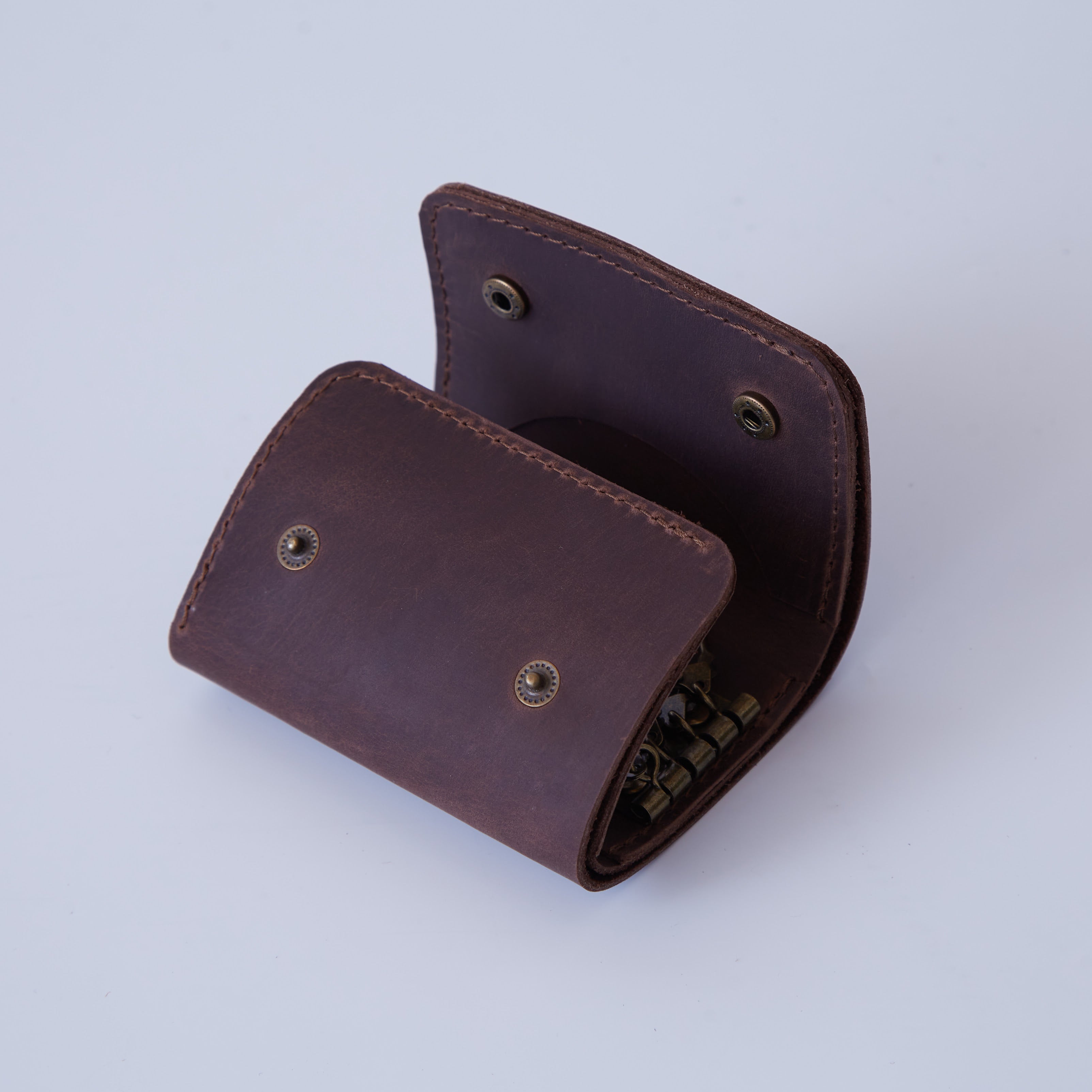 Ключниця Key Plus, коричневий (вінтажний)