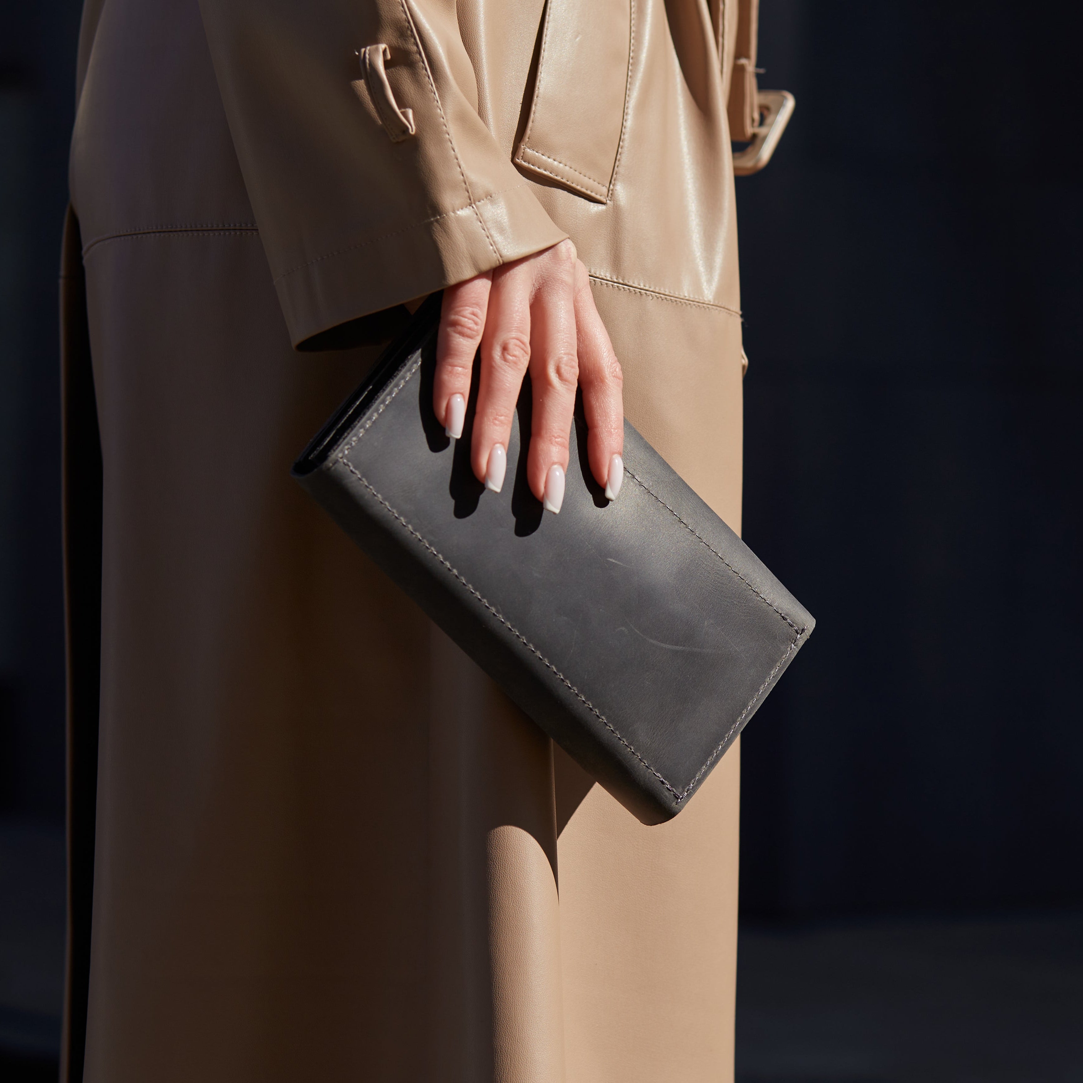 Гаманець Klondike, сірий (вінтажний)