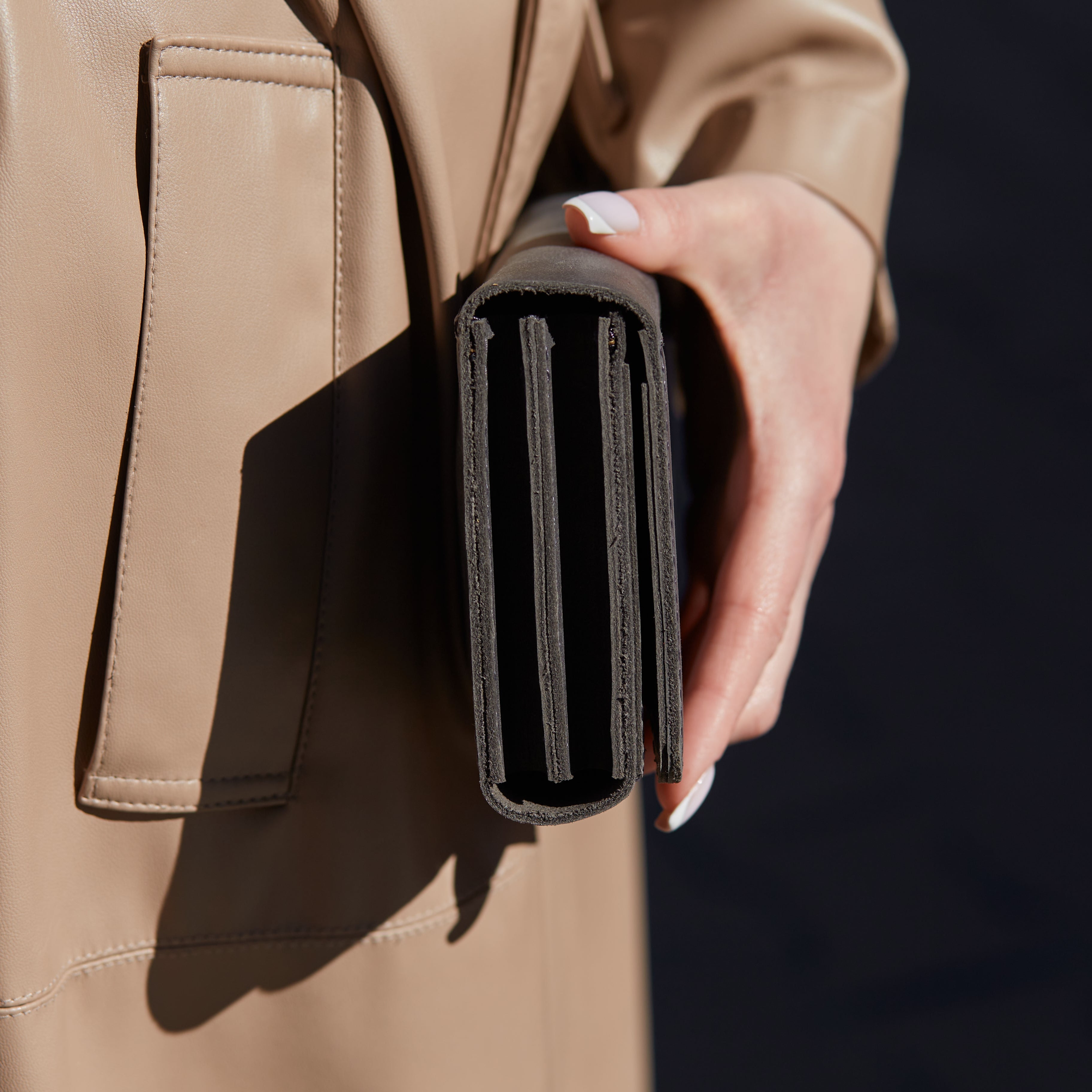 Гаманець Klondike, сірий (вінтажний)