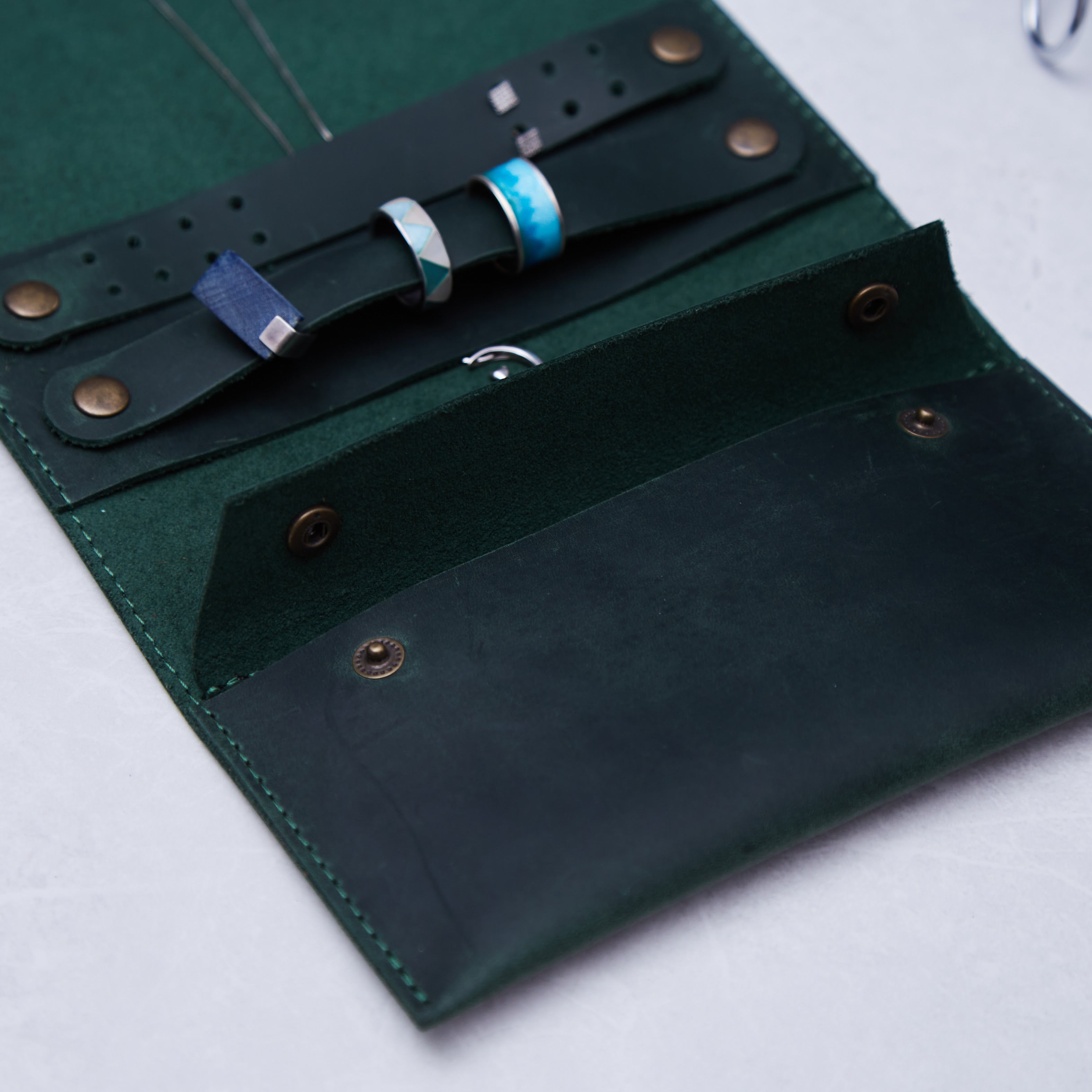 Органайзер для прикрас Beauty Weekend, зелений (вінтажний)