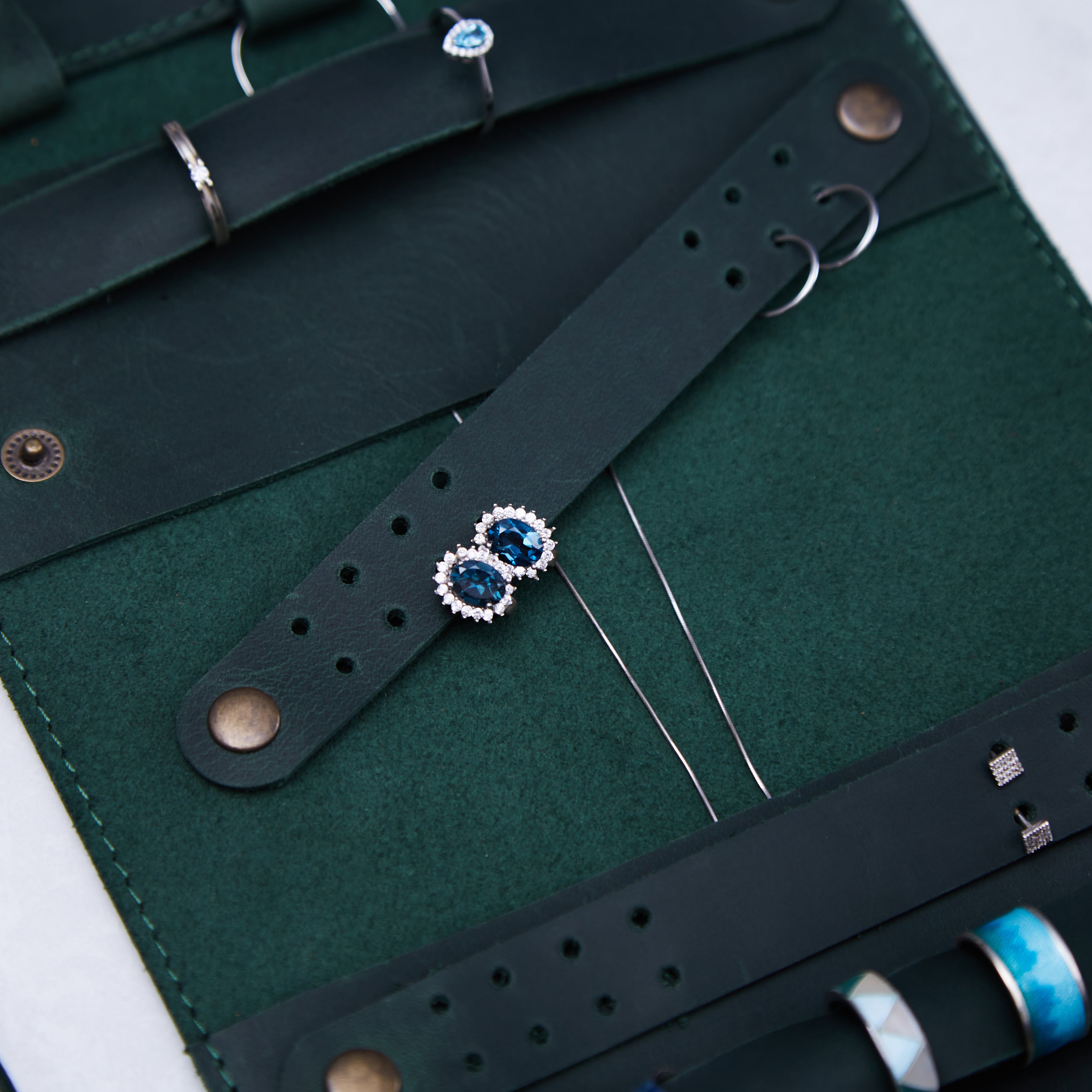 Органайзер для прикрас Beauty Weekend, зелений (вінтажний)