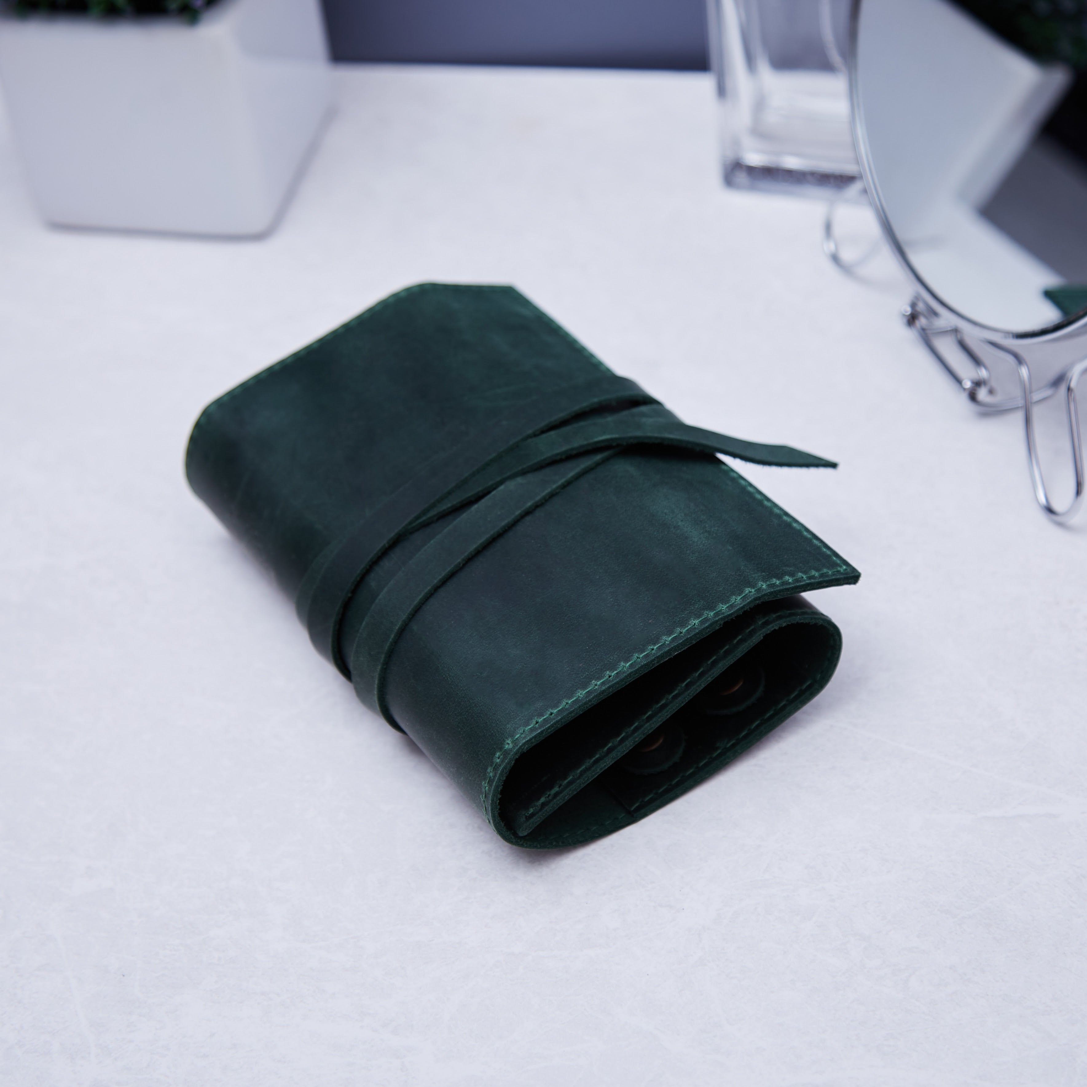 Органайзер для прикрас Beauty Weekend, зелений (вінтажний)