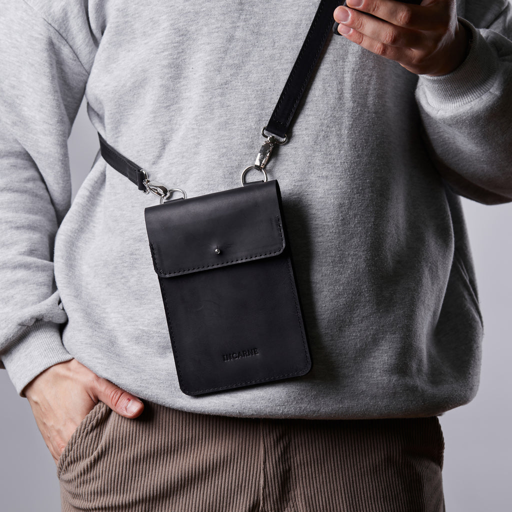 Cумка для телефона «Смарт Кейс» Smart Case з вінтажної шкіри