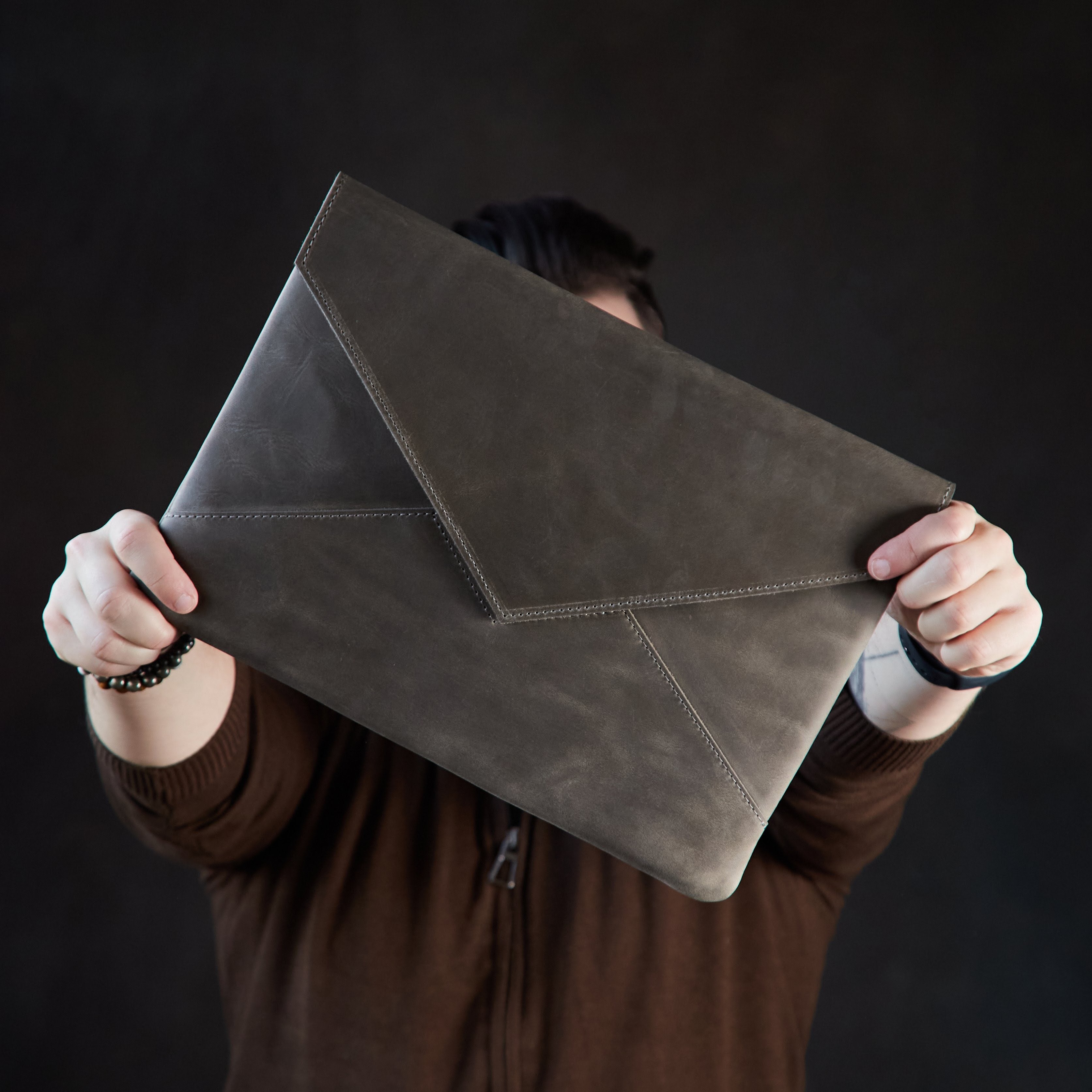 Чохол Envelope, сірий (вінтажний)