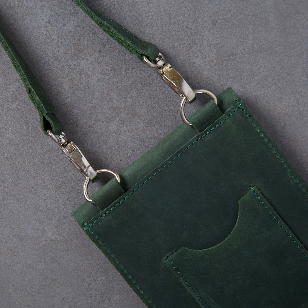 Cумка для телефона Smart Case, зелений (вінтажний)