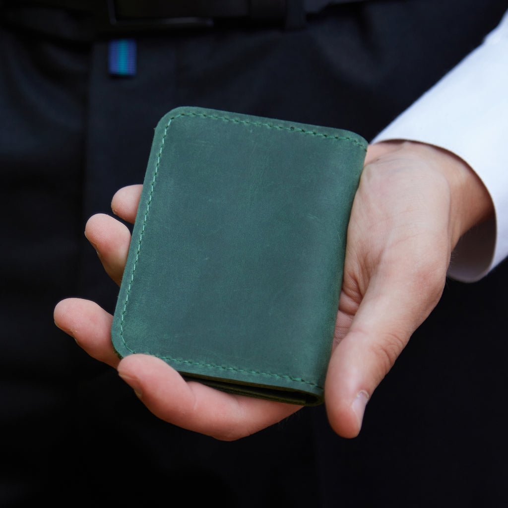 Шкіряна обкладинка для ID-паспорта та водійського посвідчення