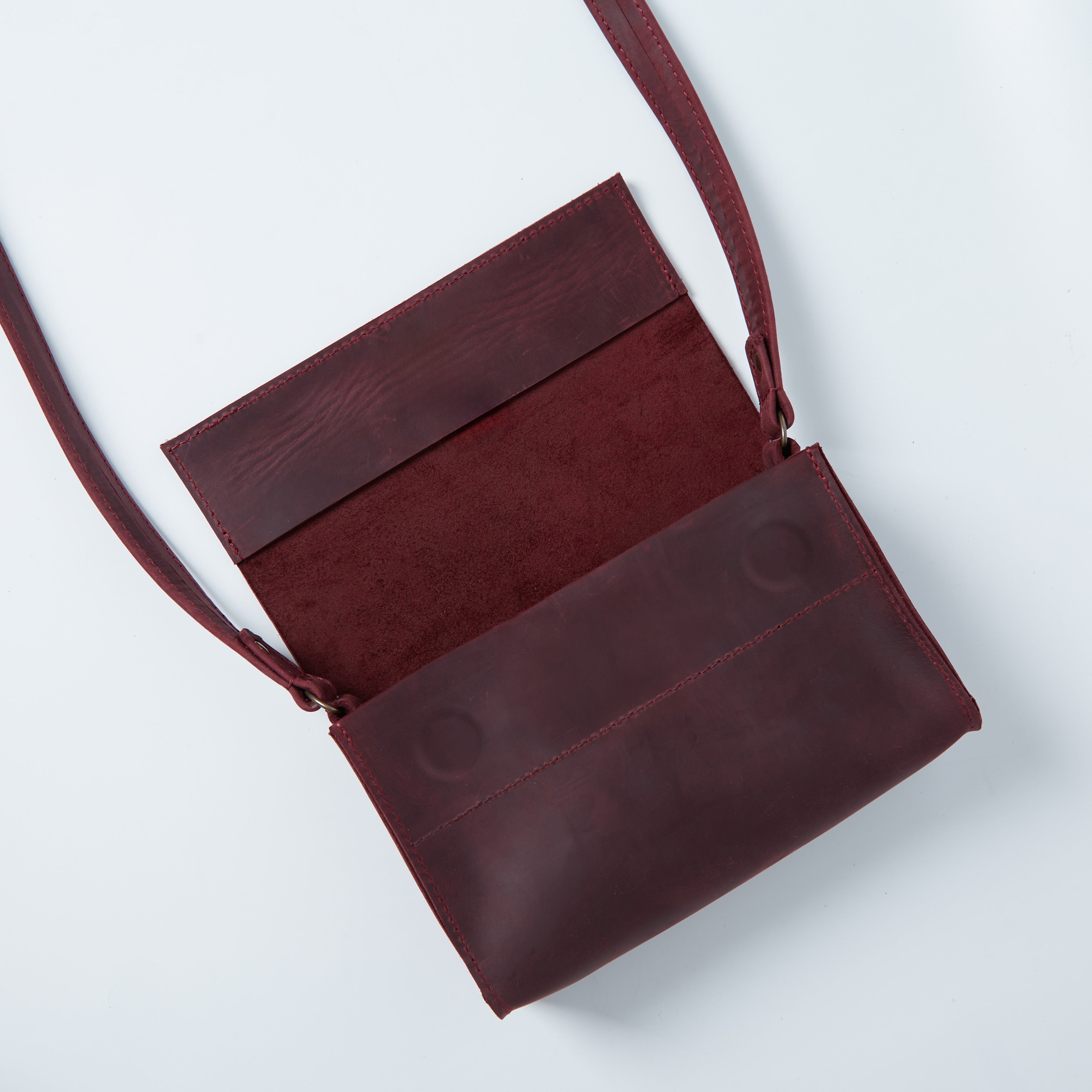 Сумка Cover, бордо (вінтажний)