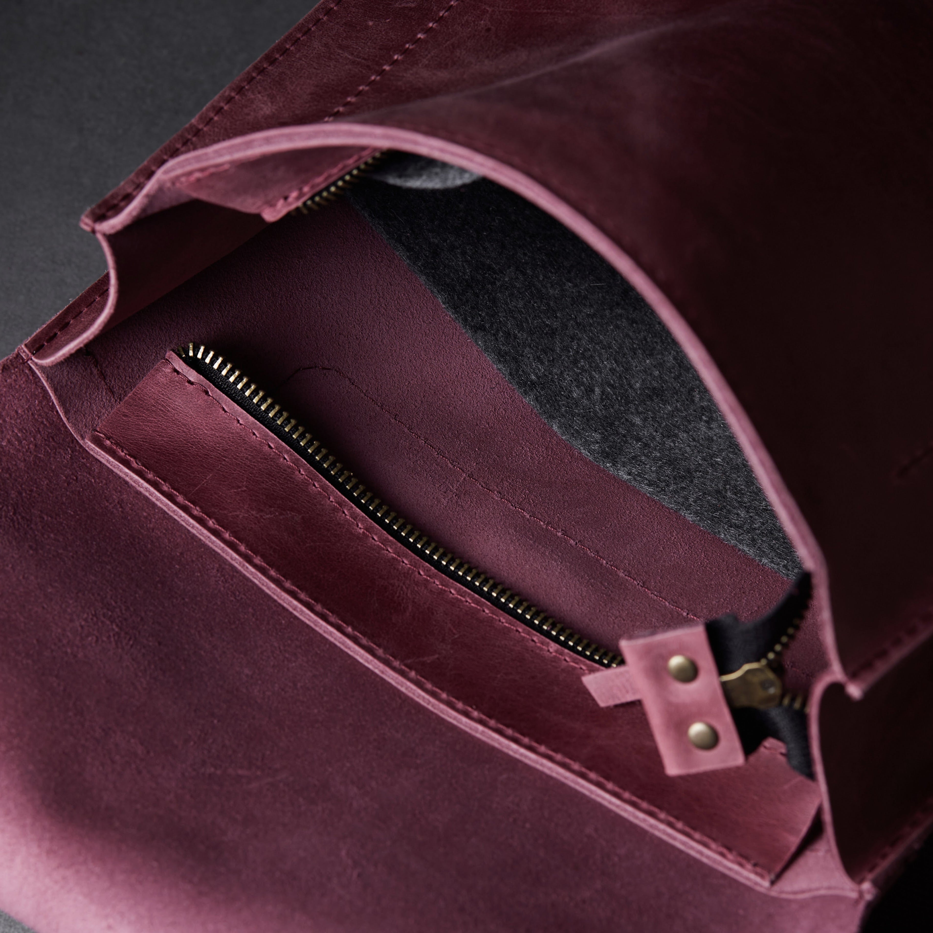 Сумка-трансформер Brit, бордо (вінтажний)