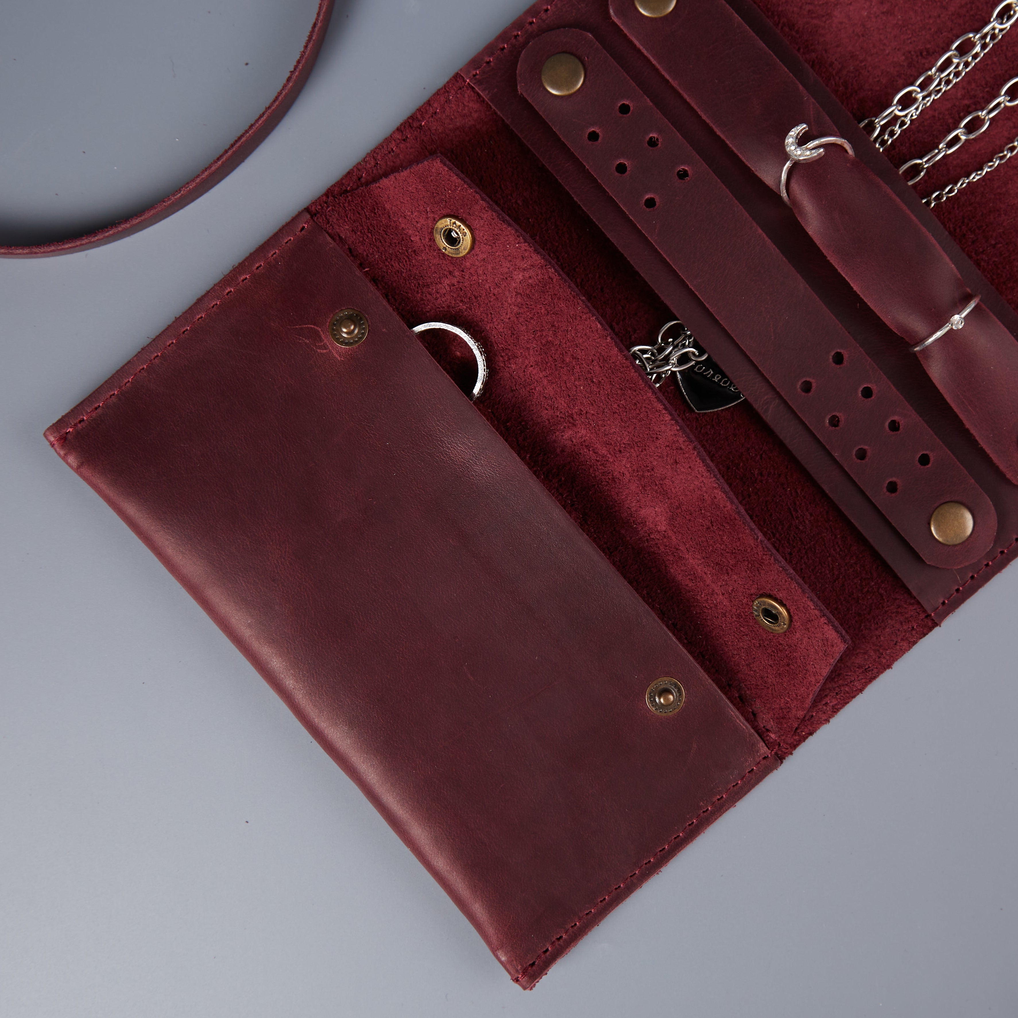 Органайзер для прикрас Beauty Weekend, бордо (вінтажний)