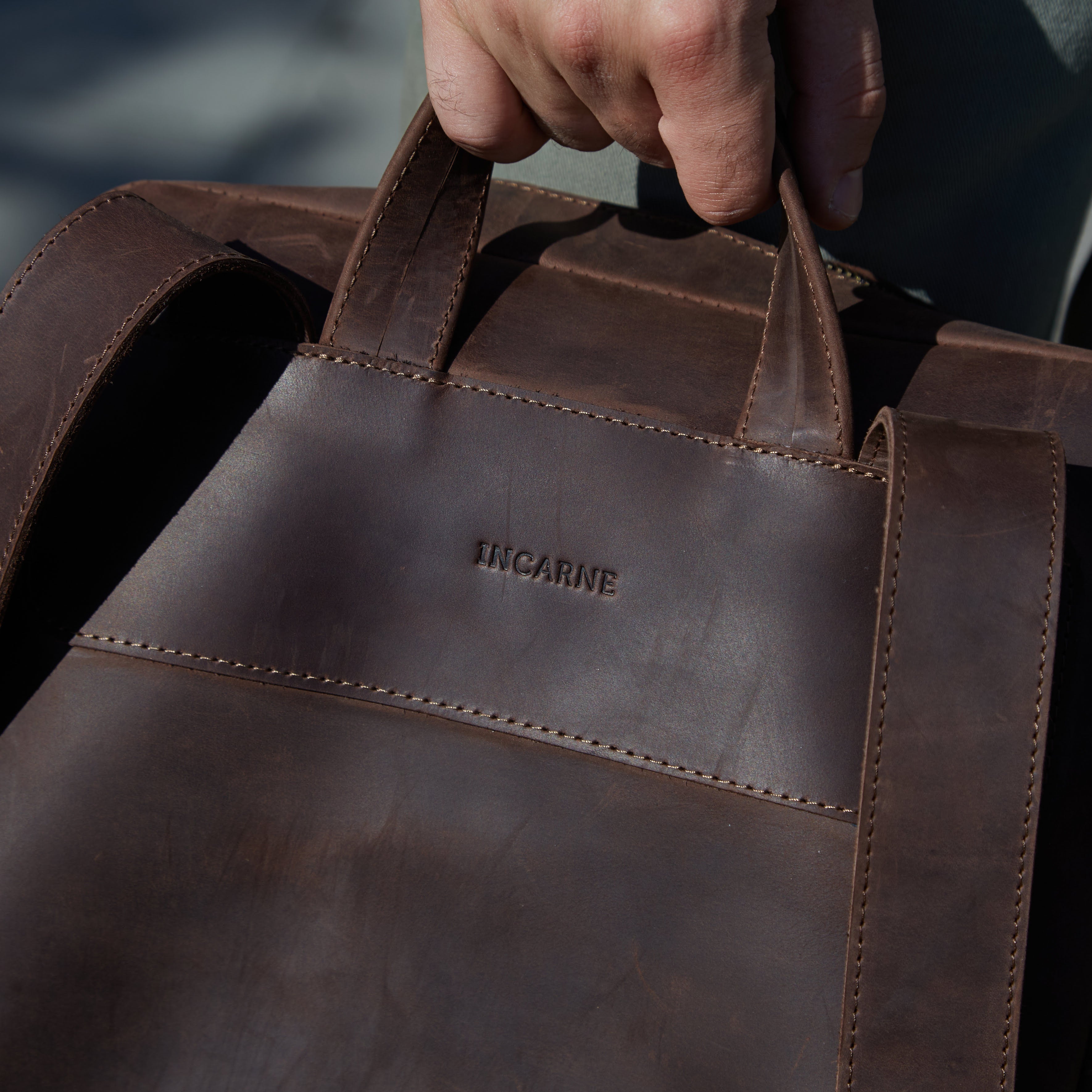 Рюкзак Factor, коричневый (винтажный)