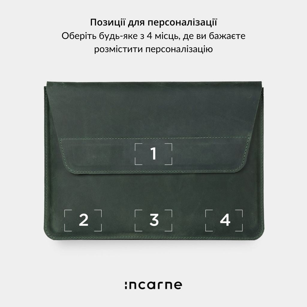 Чехол Line, зеленый (винтажный)